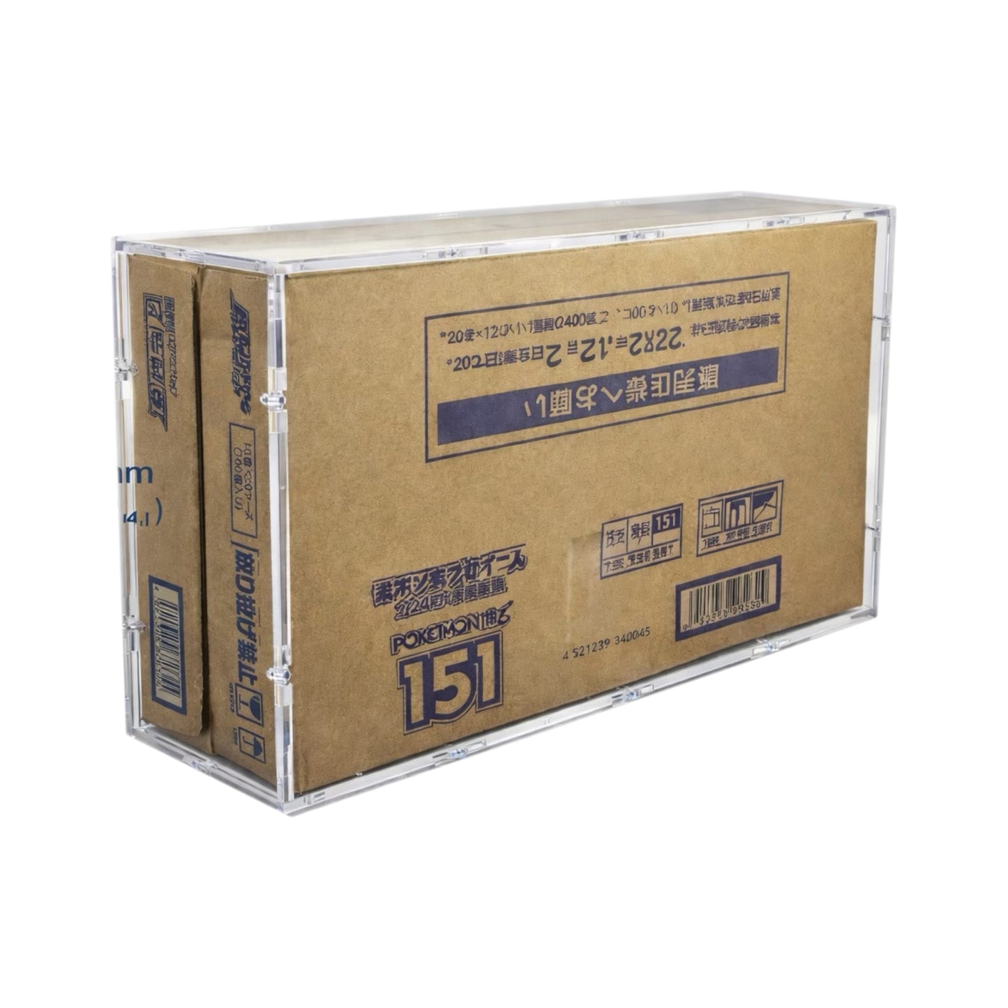 Acryl Case passend für Pokemon japanische Display Booster Box Case