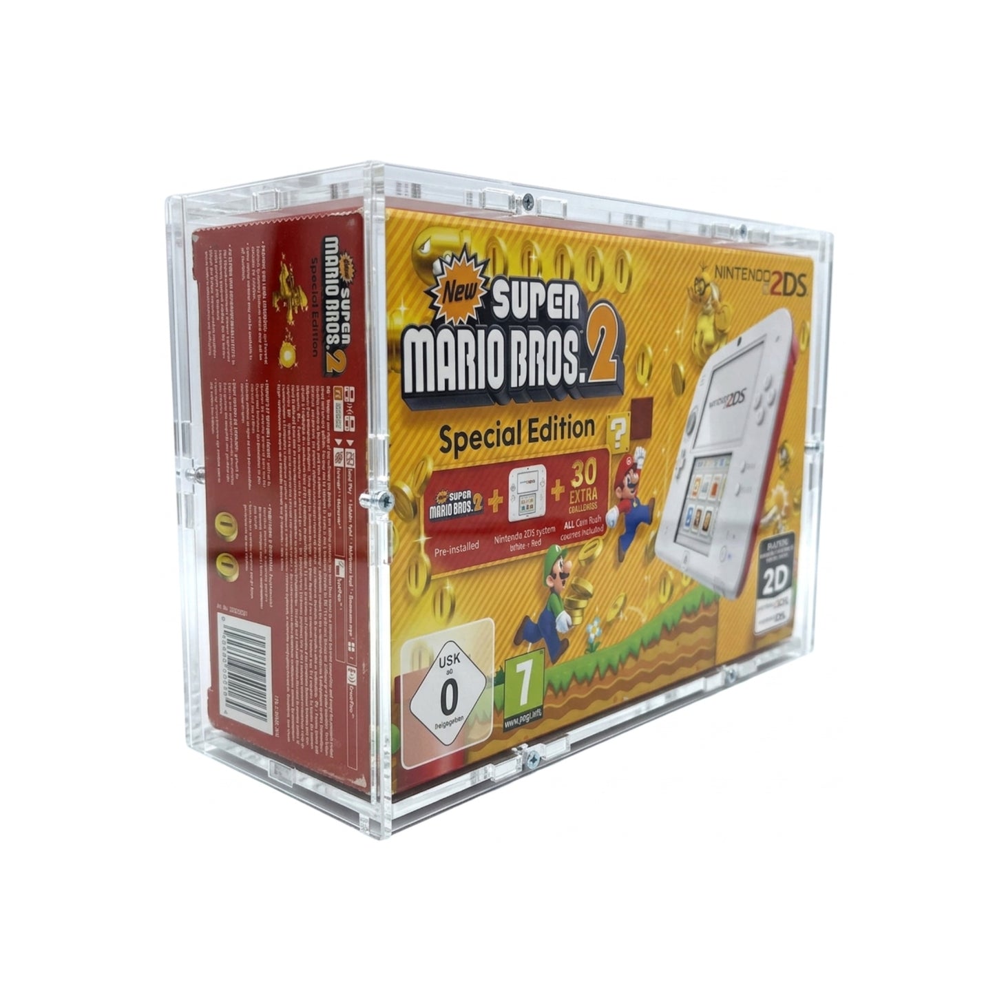 Acryl Case passend für Nintendo 2DS Konsole OVP