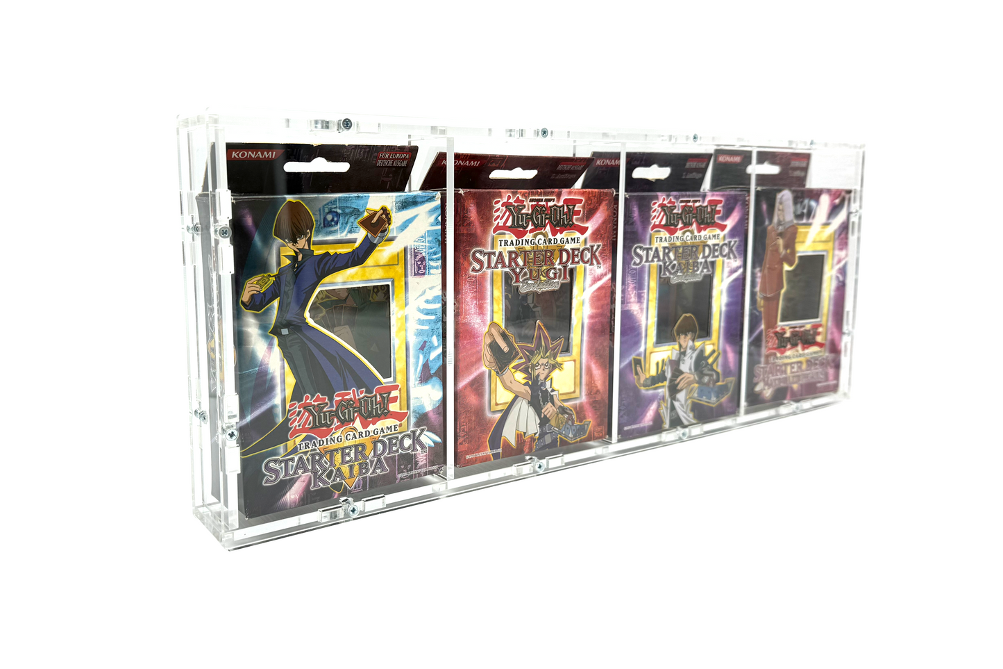Acryl Case passend für 4x Yugioh Vintage Themendecks