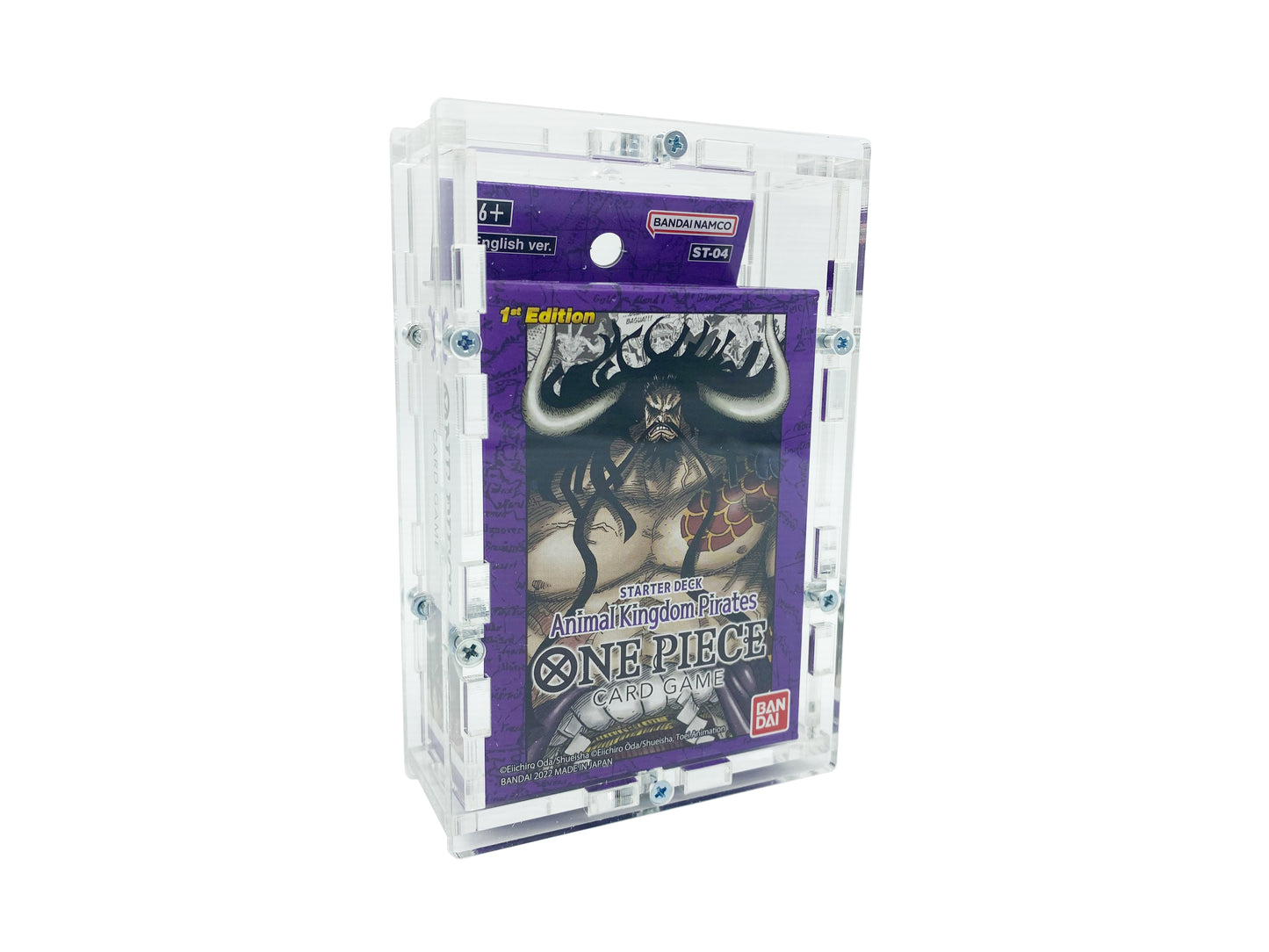 Acrylic Case for One Piece Super Pre Release Starter Theme Deck English