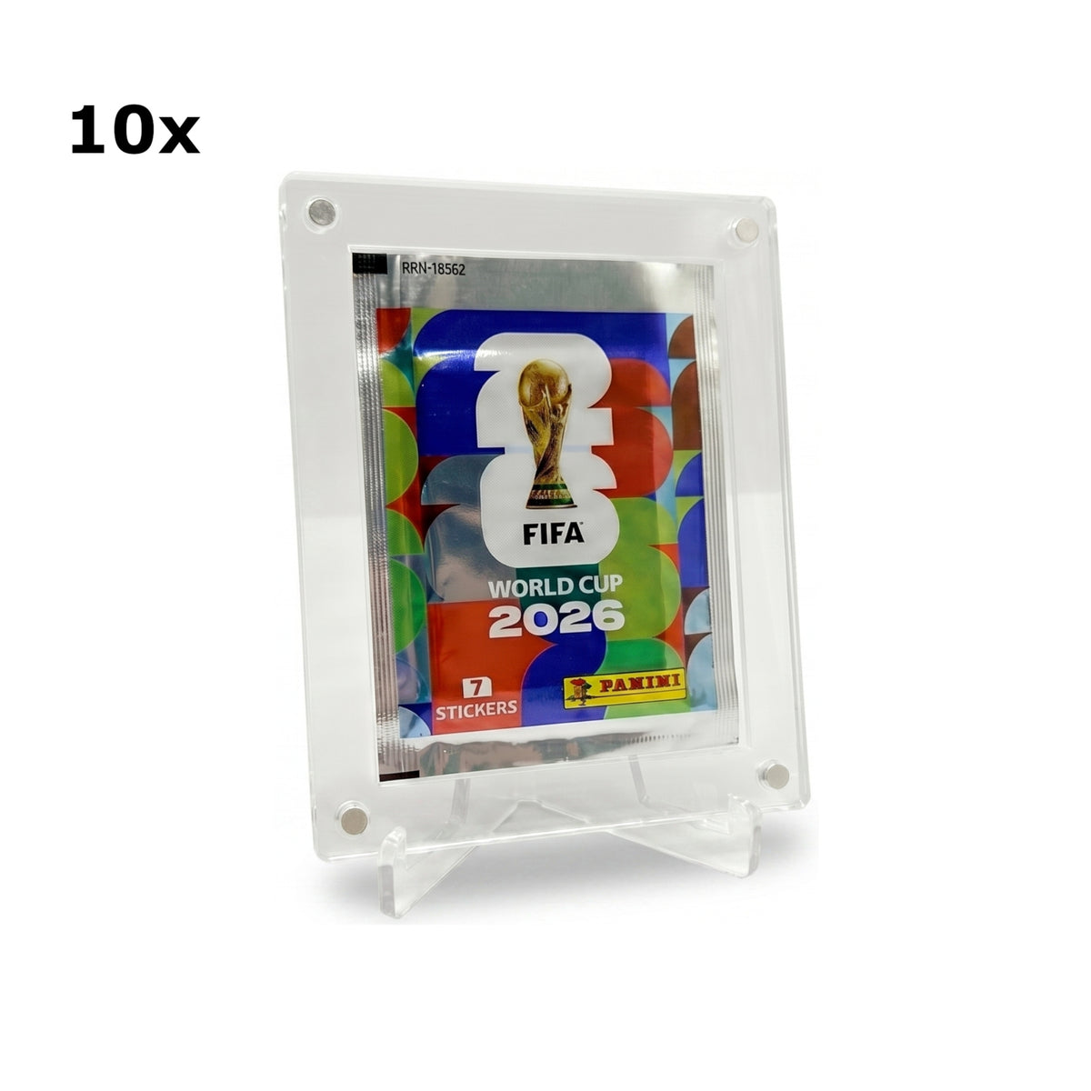 Acryl Case passend für Panini FIFA World Cup 2026 Sticker Booster inkl. Acryl Ständer
