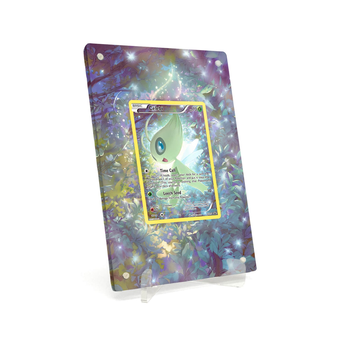 Extended Artwork Display Case Rahmen passend für Pokemon Celebi XY Promos (XYP) #XY111