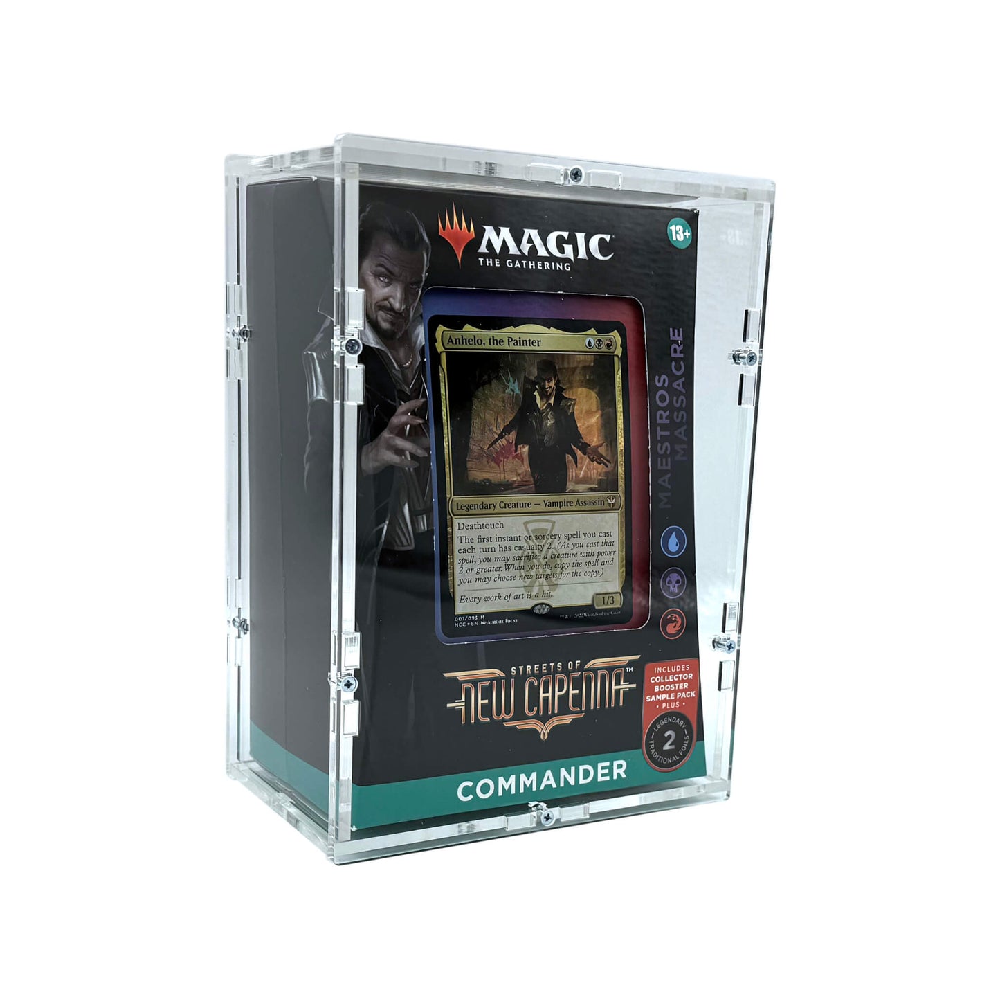 Acrylic Case suitable for MtG Magic the Gathering Commander Box (Deck Box V1)