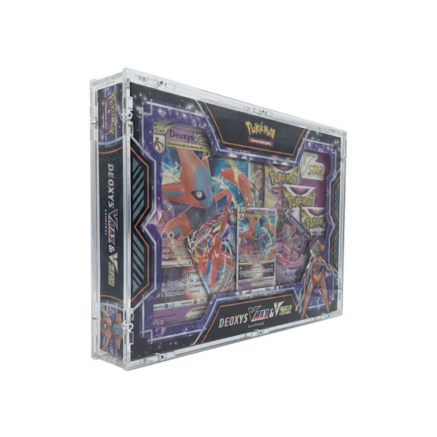Acryl Case passend für Pokemon Deoxys VMAX & VSTAR Battle Box
