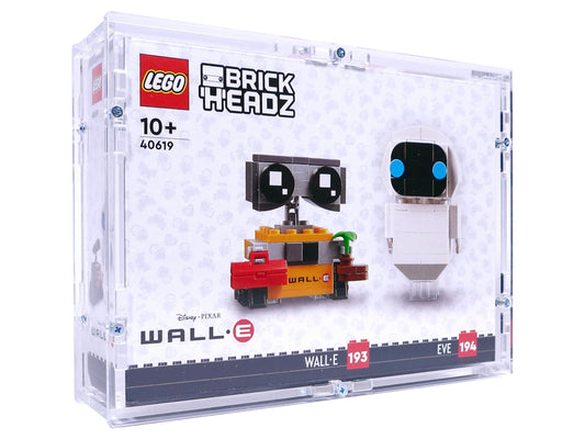 Acryl Case passend für LEGO Brickheadz - zum Beispiel 40619 Wall-E