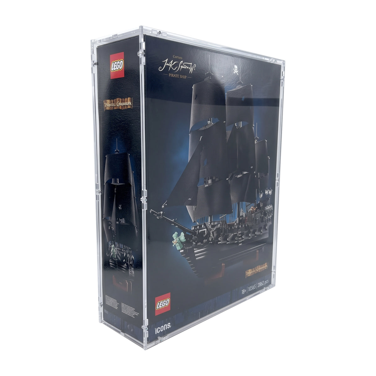 Acryl Case passend für Lego 10365 Captain Jack Sparrows Piratenschiff