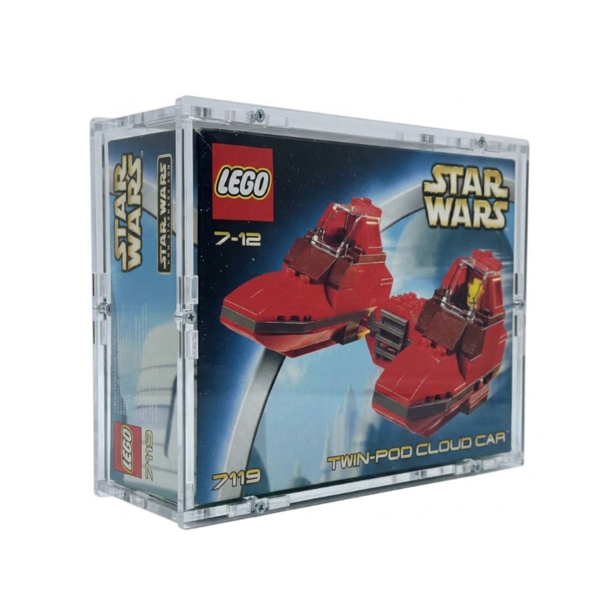 Acrylic Case suitable for Lego 7119 Star Wars Twin-Pod Cloud Car