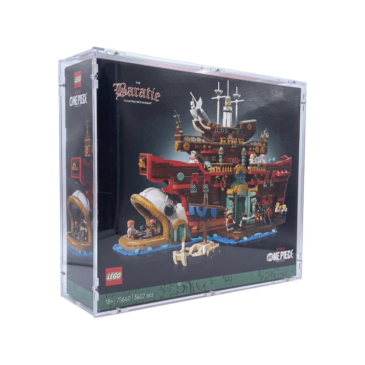 Acrylic case suitable for Lego 75640 The Baratie Floating Restaurant