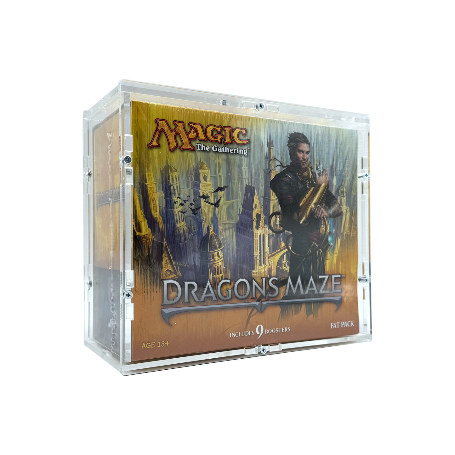 Acrylic Case suitable for MtG Magic the Gathering Fat Pack Box