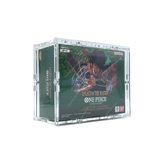 Acryl Case passend für One Piece Display (Booster Box) englisch OP-04 - OP-12