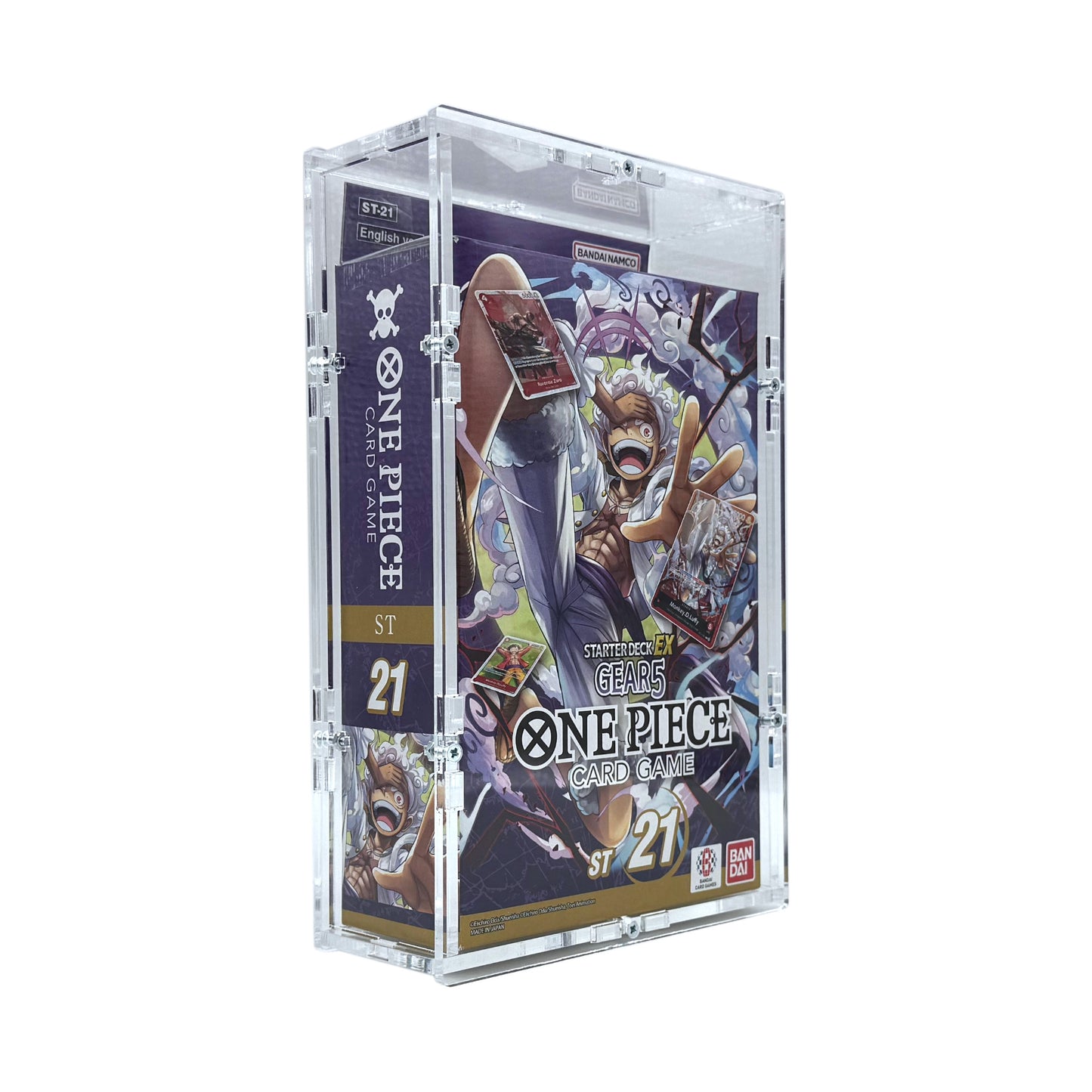 Acrylic Case for One Piece Starter Themen Deck englisch e.g. Straw Hat Crew