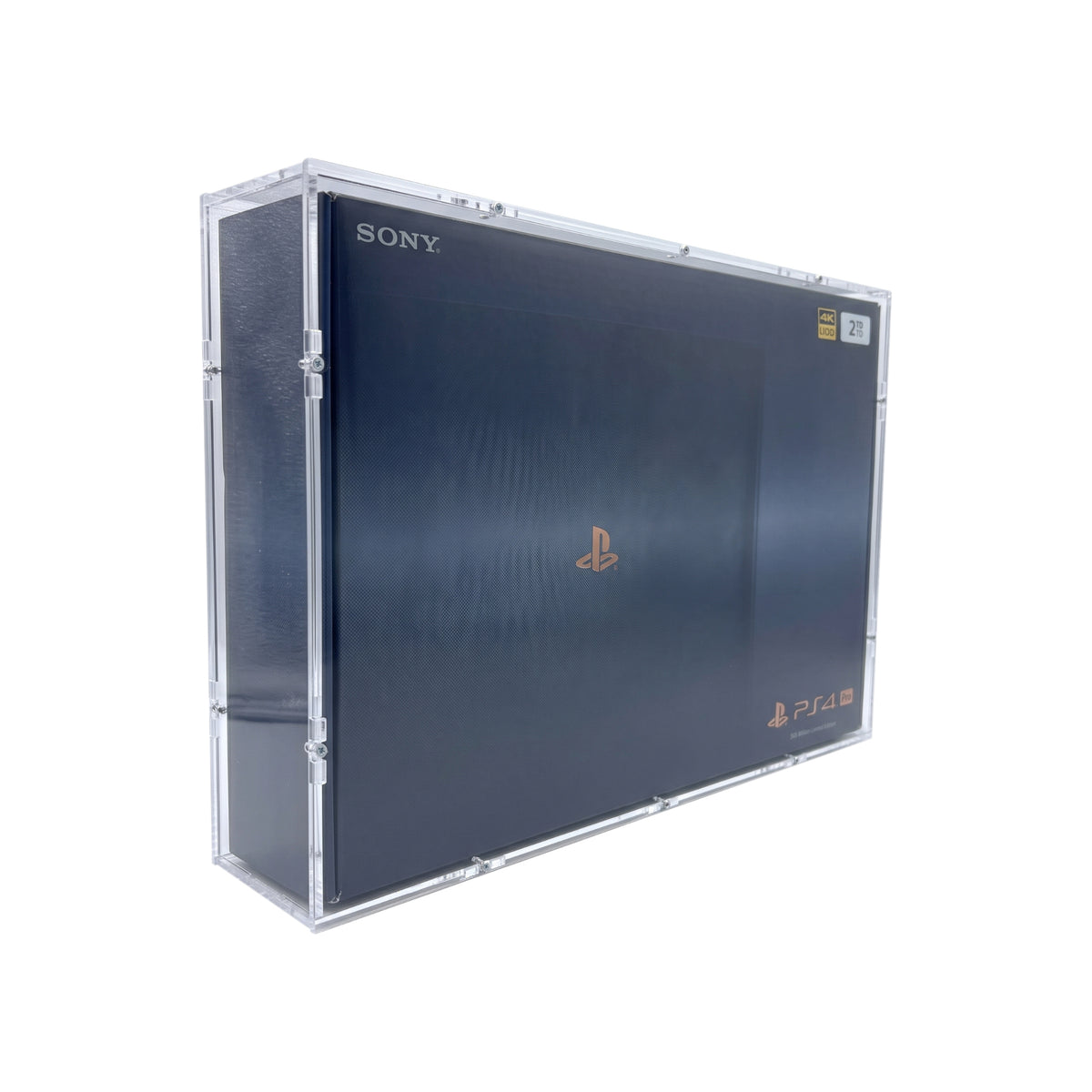 Acryl Case passend für Sony PlayStation 4 PS4 PRO 500 Million Limited Edition Konsole