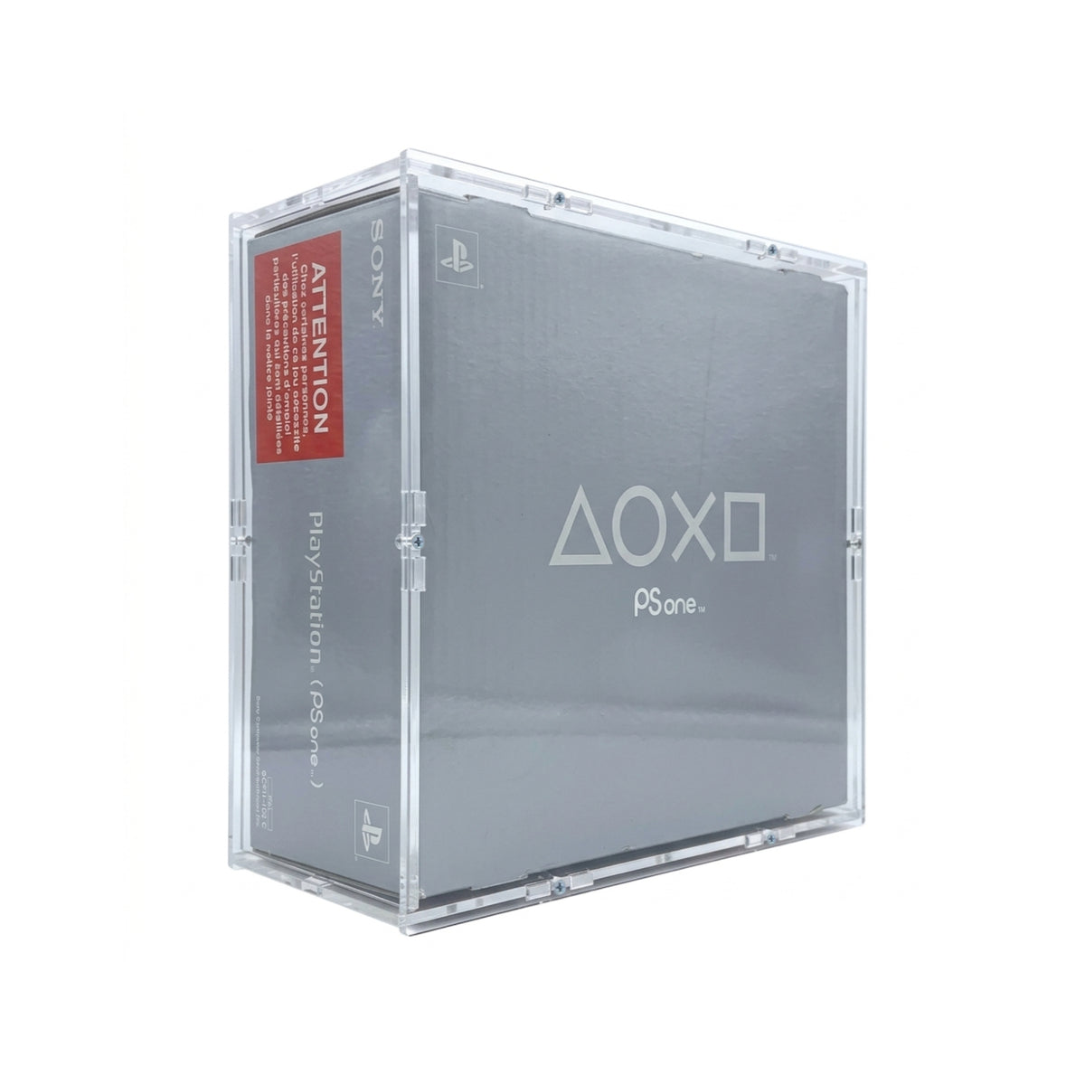 Acryl Case passend für Sony Playstation 1 PS1 PSOne Konsole Slim OVP