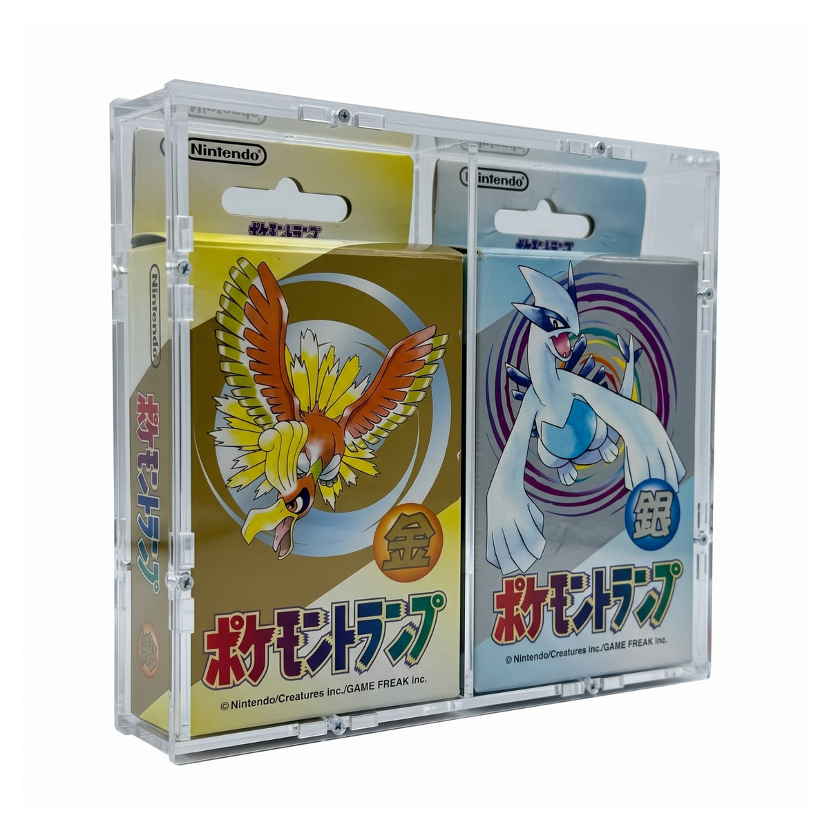 Acrylic Case suitable for Pokemon Poker Deck Playing Cards 1999 Japanese