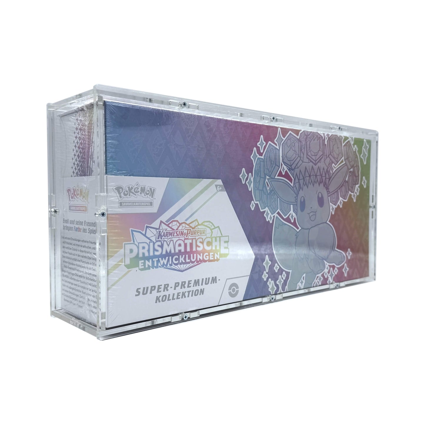 Acrylic Case suitable for Pokemon Super Premium Collection Prismatic Evolutions 8.5 UPC SPC