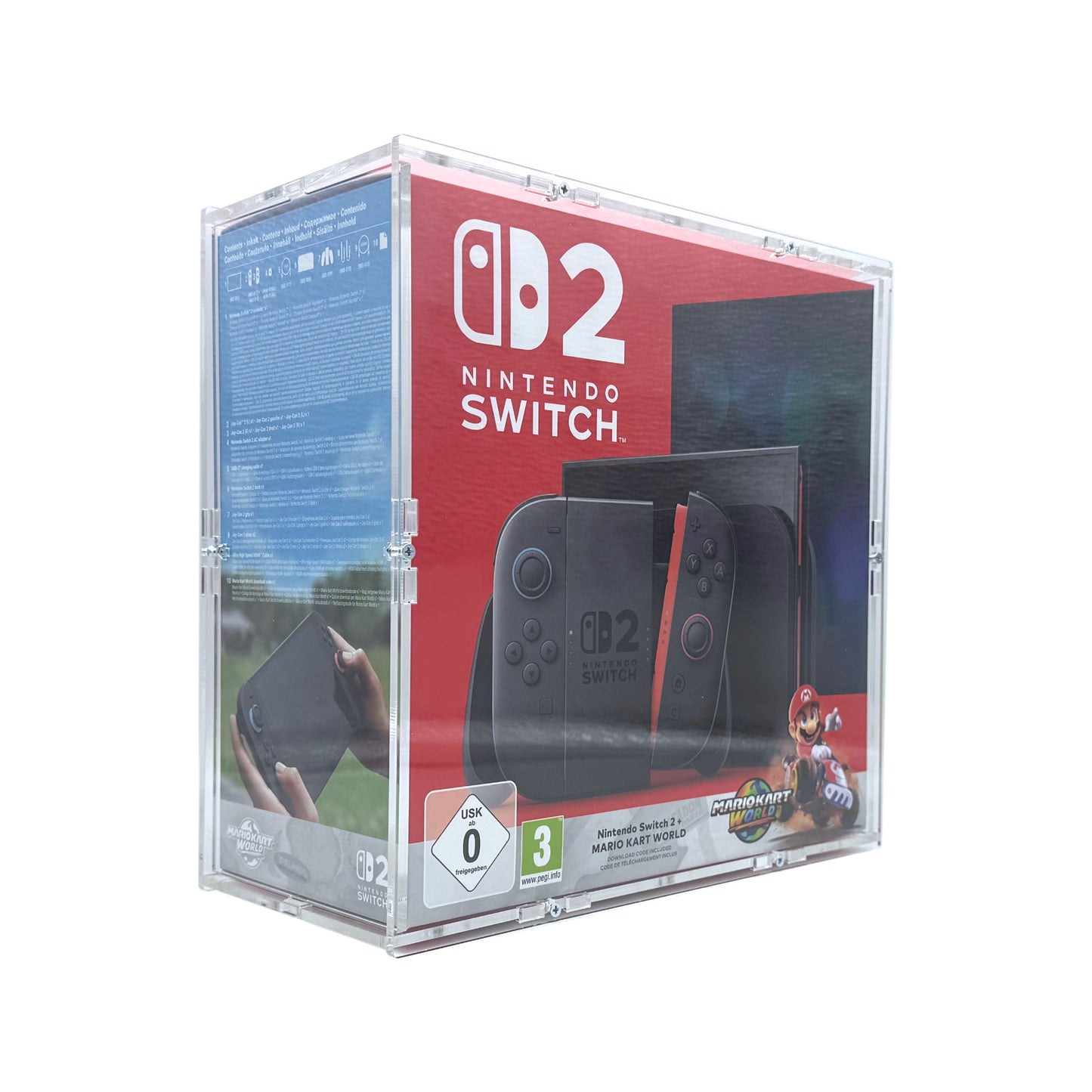 Acryl Case passend für Nintendo Switch 2 Konsole