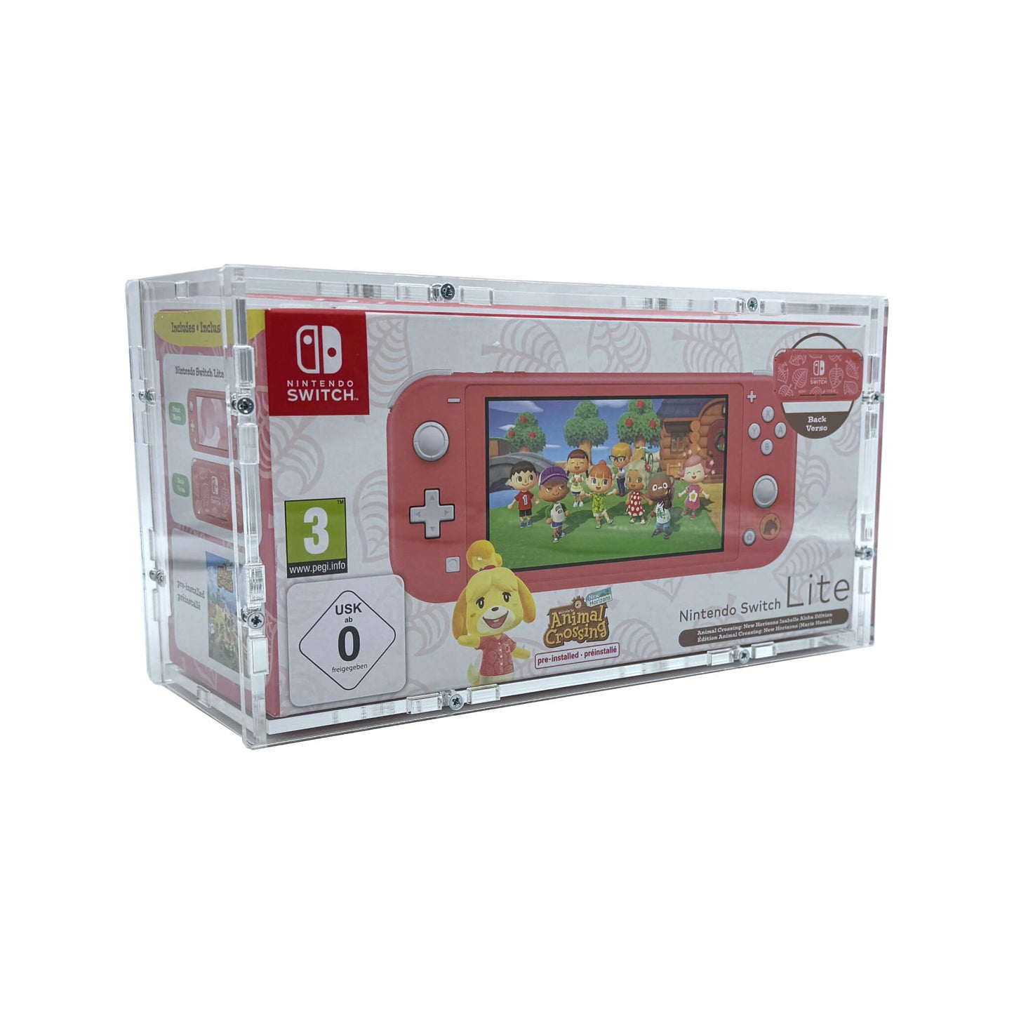 Acryl Case passend für Nintendo Switch Lite Konsole