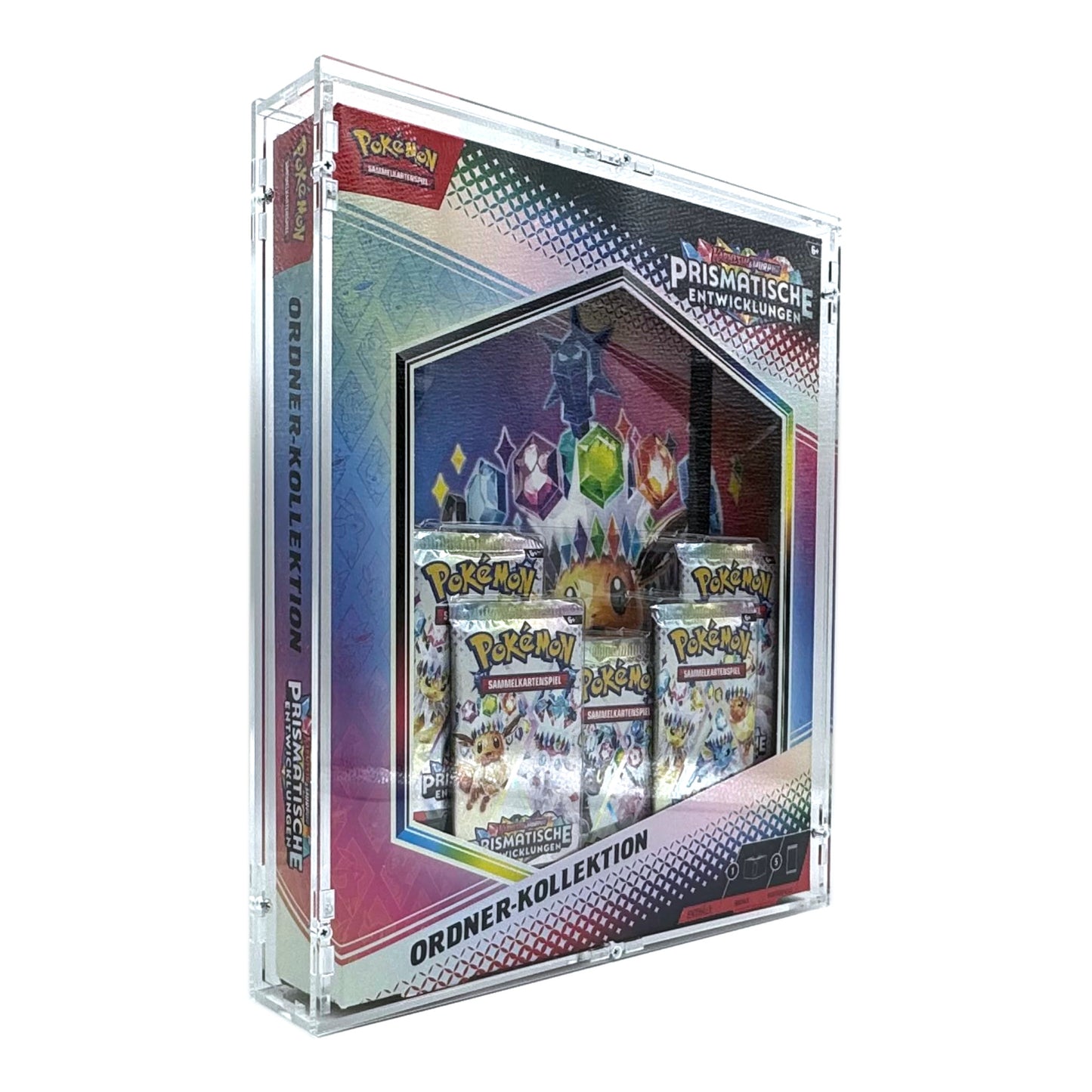 Acrylic Case suitable for Pokemon Prismatic Evolutions Binder Collection