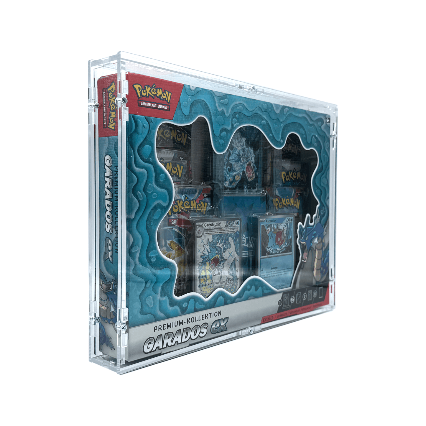 Acryl Case passend für Pokemon Garados Gyarados ex Premium Collection Kollektion