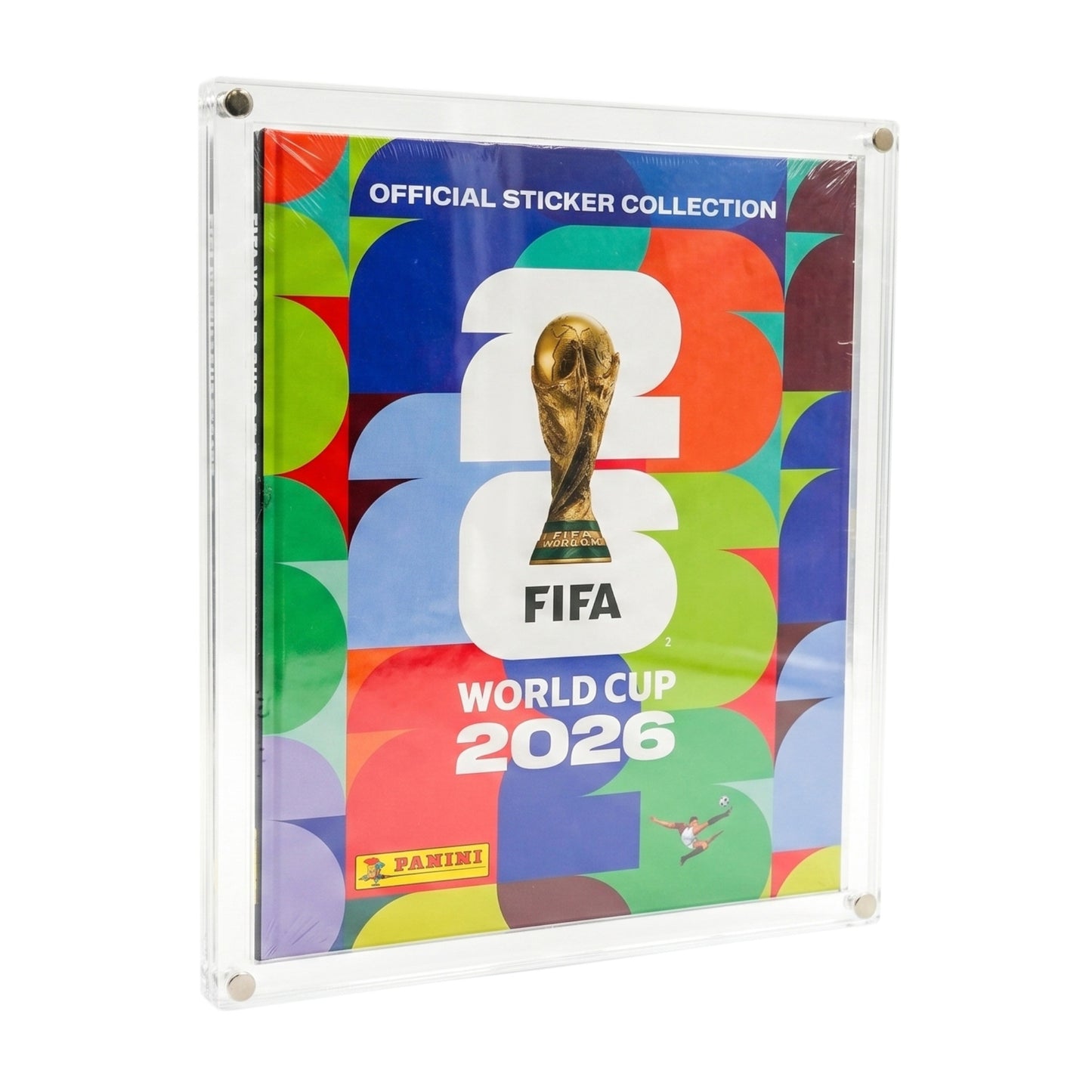 Acrylic case suitable for hardcover Panini FIFA World Cup 2026 Sticker Collection Album