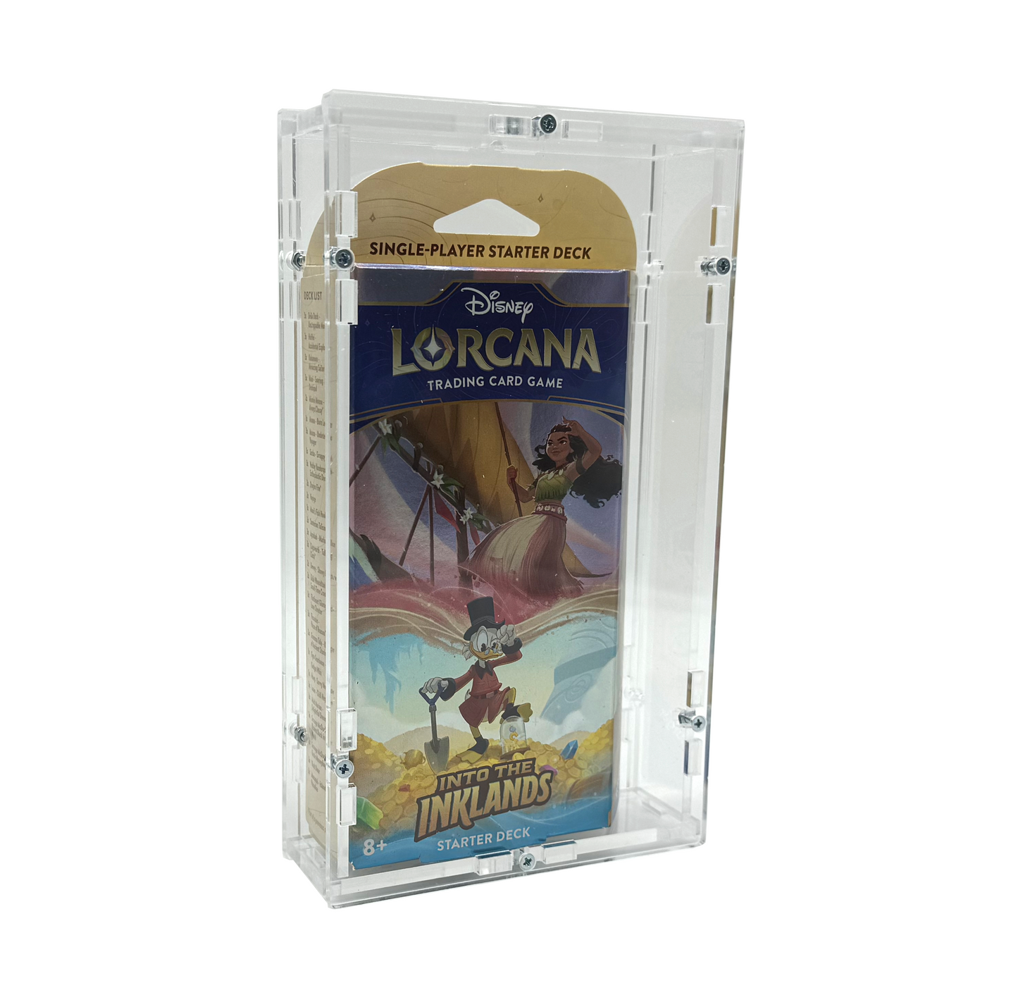Acrylic Case suitable for Disney Lorcana Starter Theme Deck