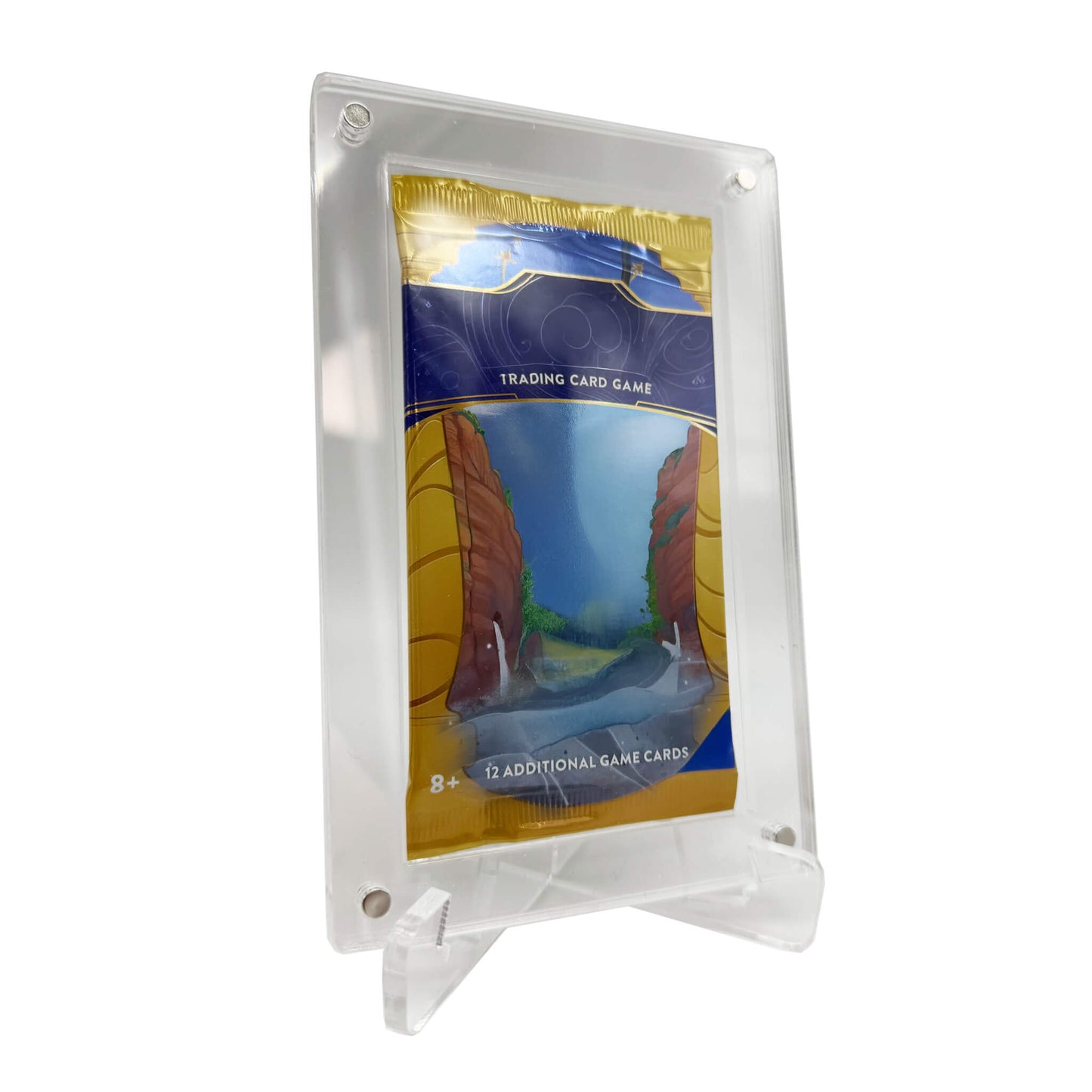 Acryl Case passend für Disney Lorcana Booster magnetisch Ständer Aufsteller Rahmen inklusive