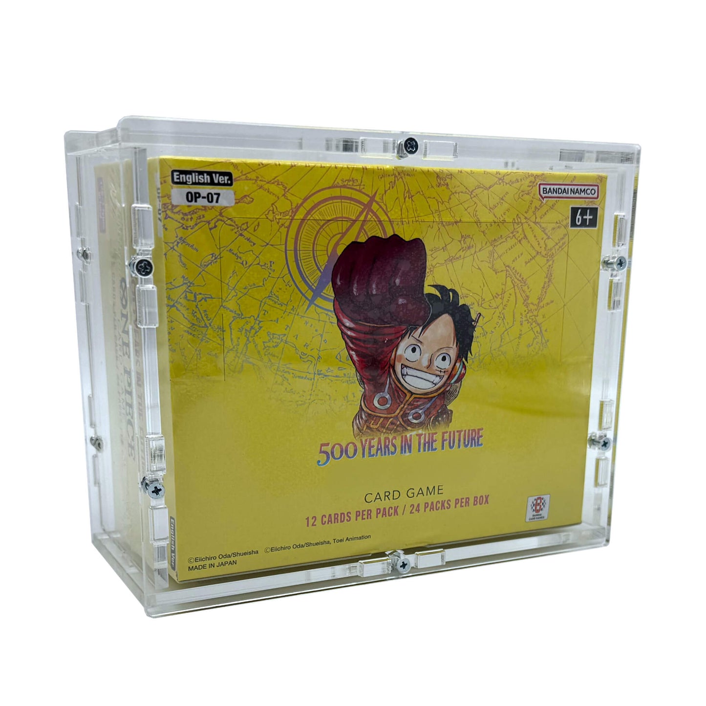 Acryl Case passend für One Piece OP-07 Display (Booster Box) englisch - 500 Years in the Future