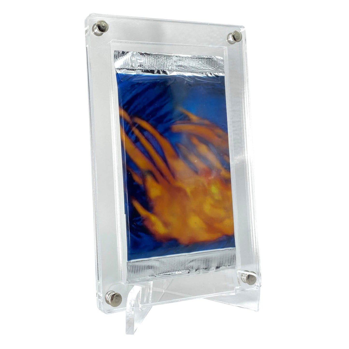 Acryl Case passend für Pokemon Booster verschraubt sowohl vintage und modern inklusive Acryl Ständer