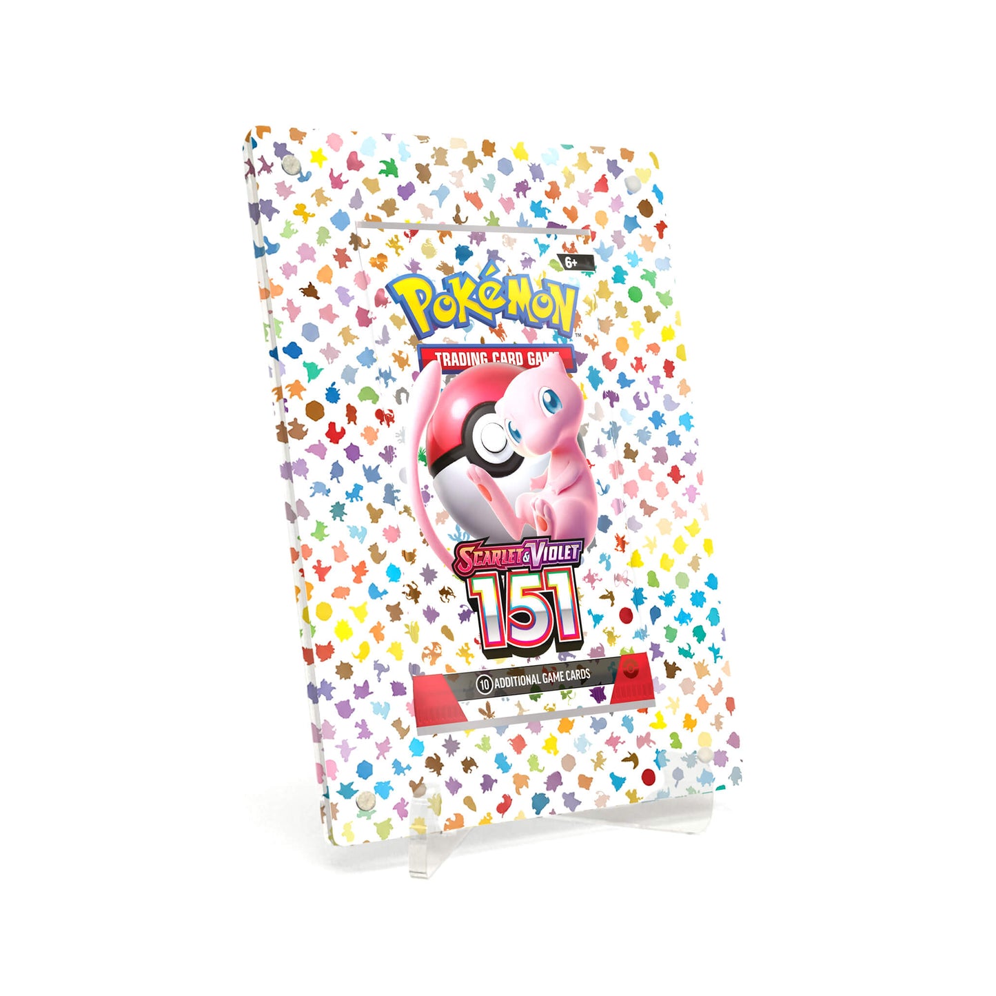 Extended Artwork Display Case Rahmen passend für Pokemon Booster 151