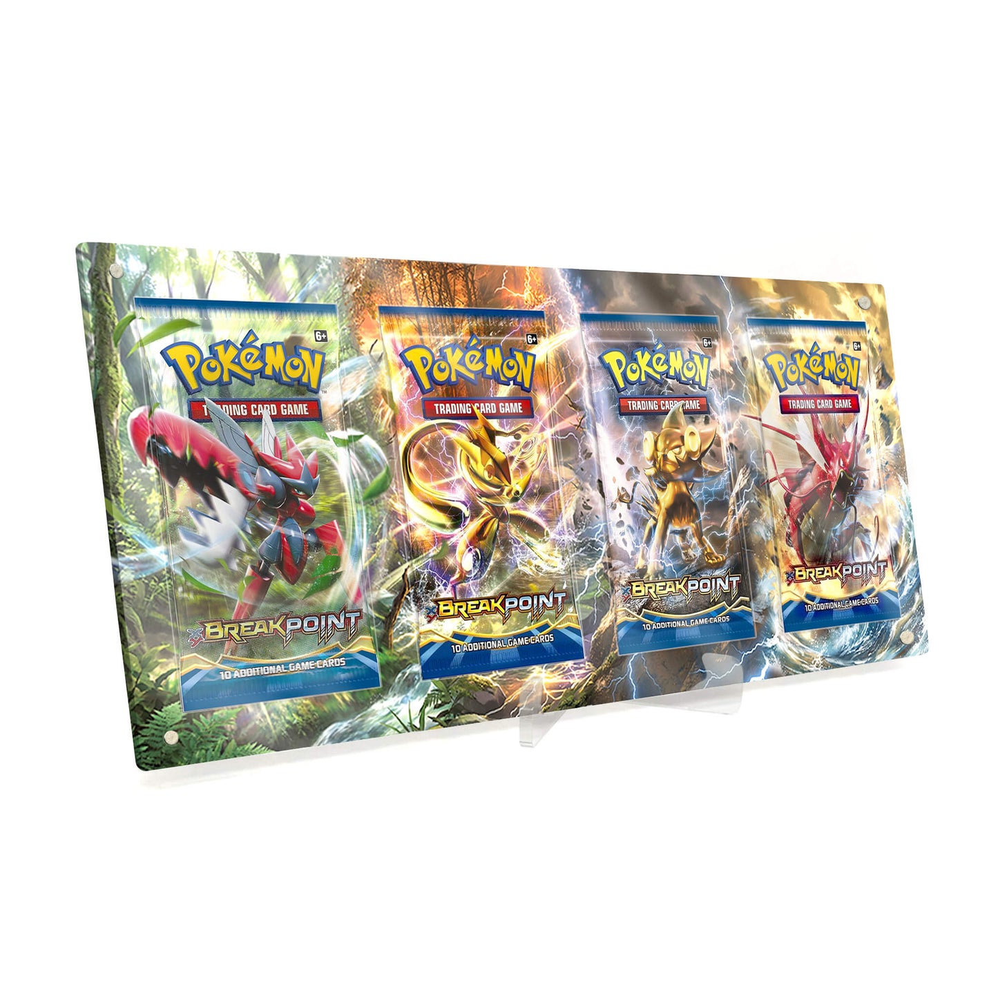 Extended Artwork Display Case Rahmen passend für Pokemon Booster XY Break Point Turbofieber