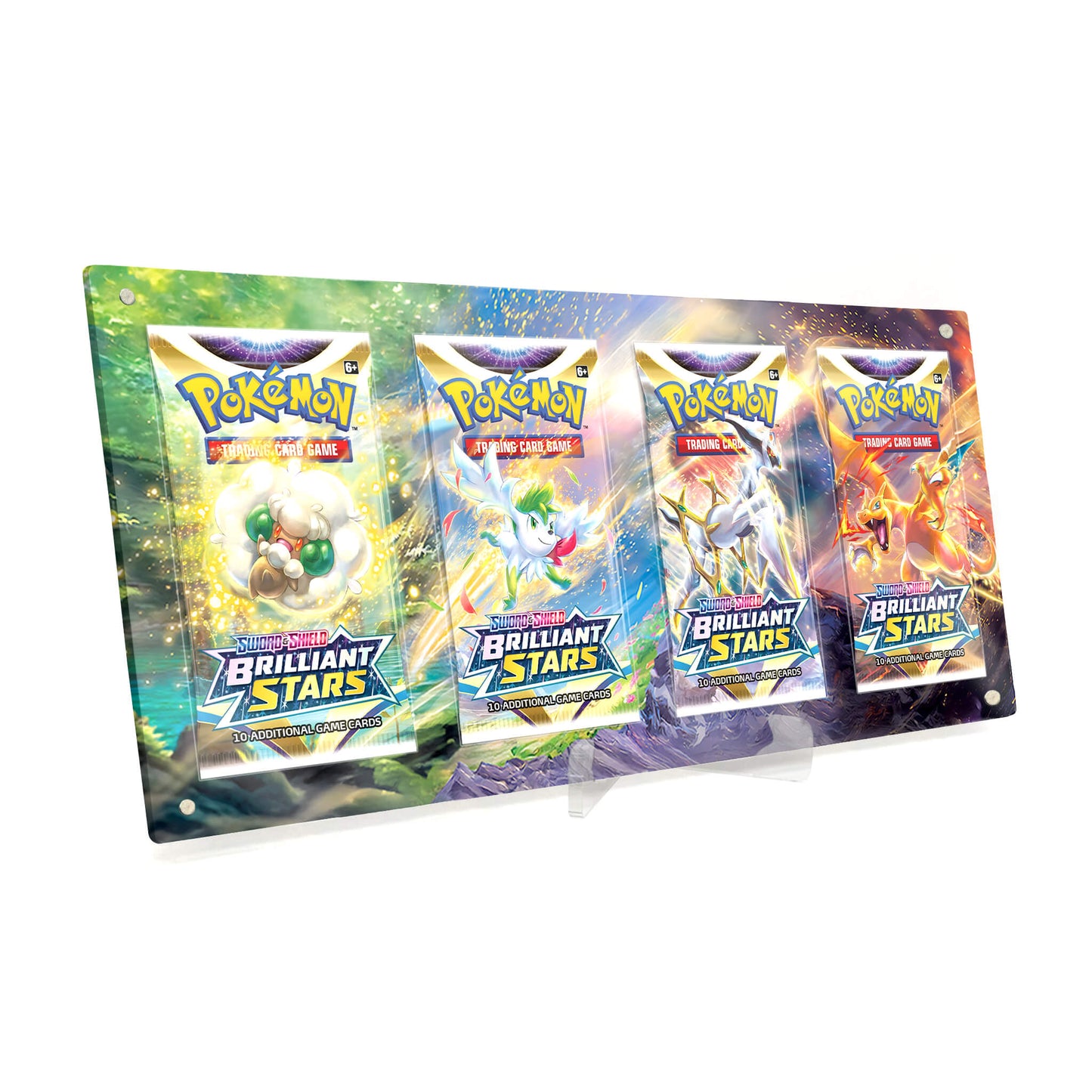 Extended Artwork Display Case Rahmen passend für Pokemon Booster Brilliant Stars Strahlende Sterne
