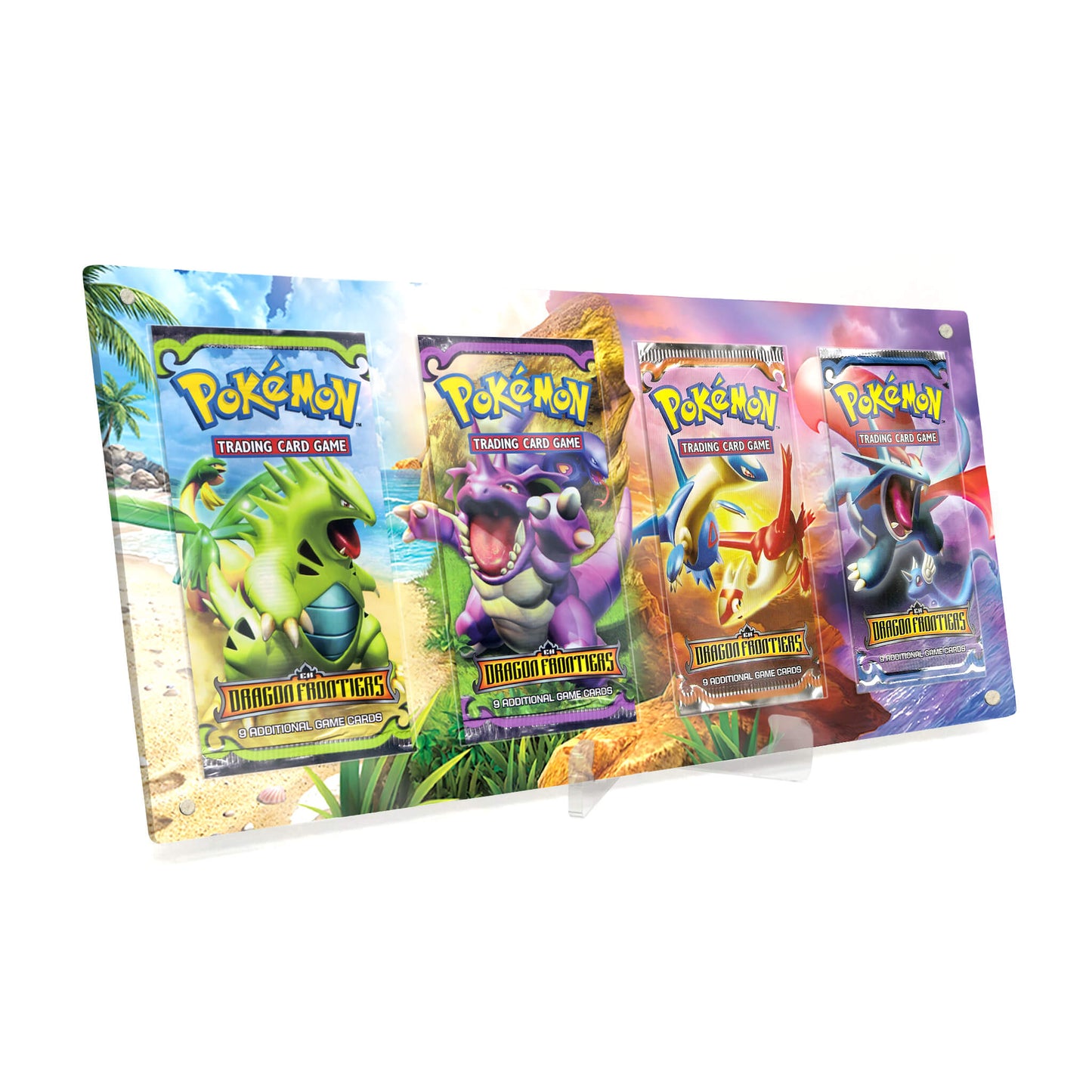 Extended Artwork Display Case Rahmen passend für Pokemon Booster Dragon Frontiers