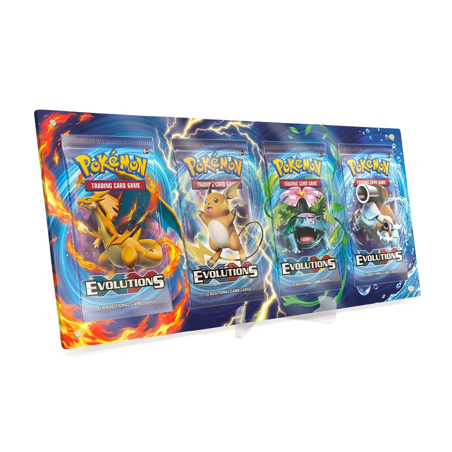 Extended Artwork Display Case Frame suitable for Pokemon Booster Evolutions