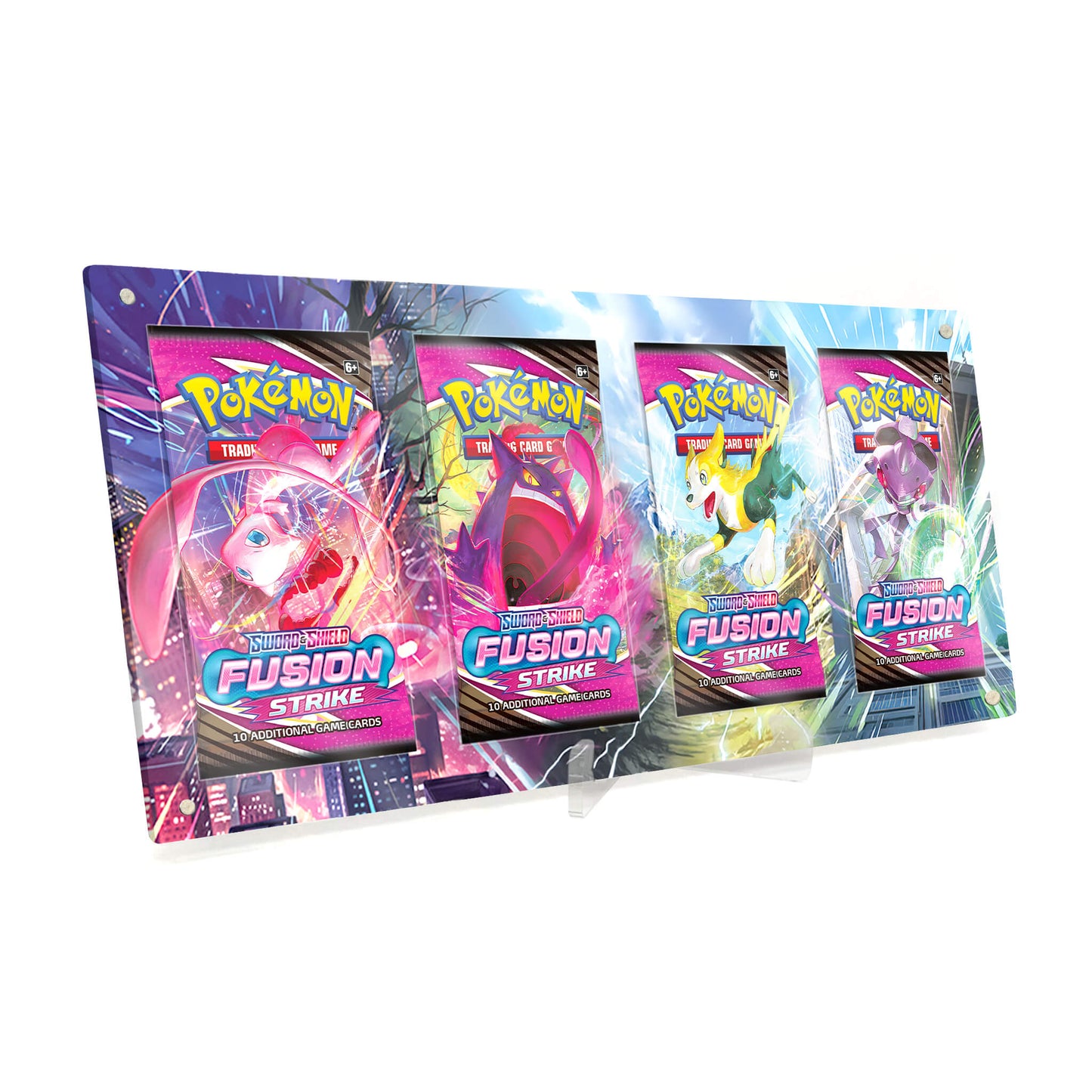 Extended Artwork Display Case Rahmen passend für Pokemon Booster Fusion Strike Fusionsangriff