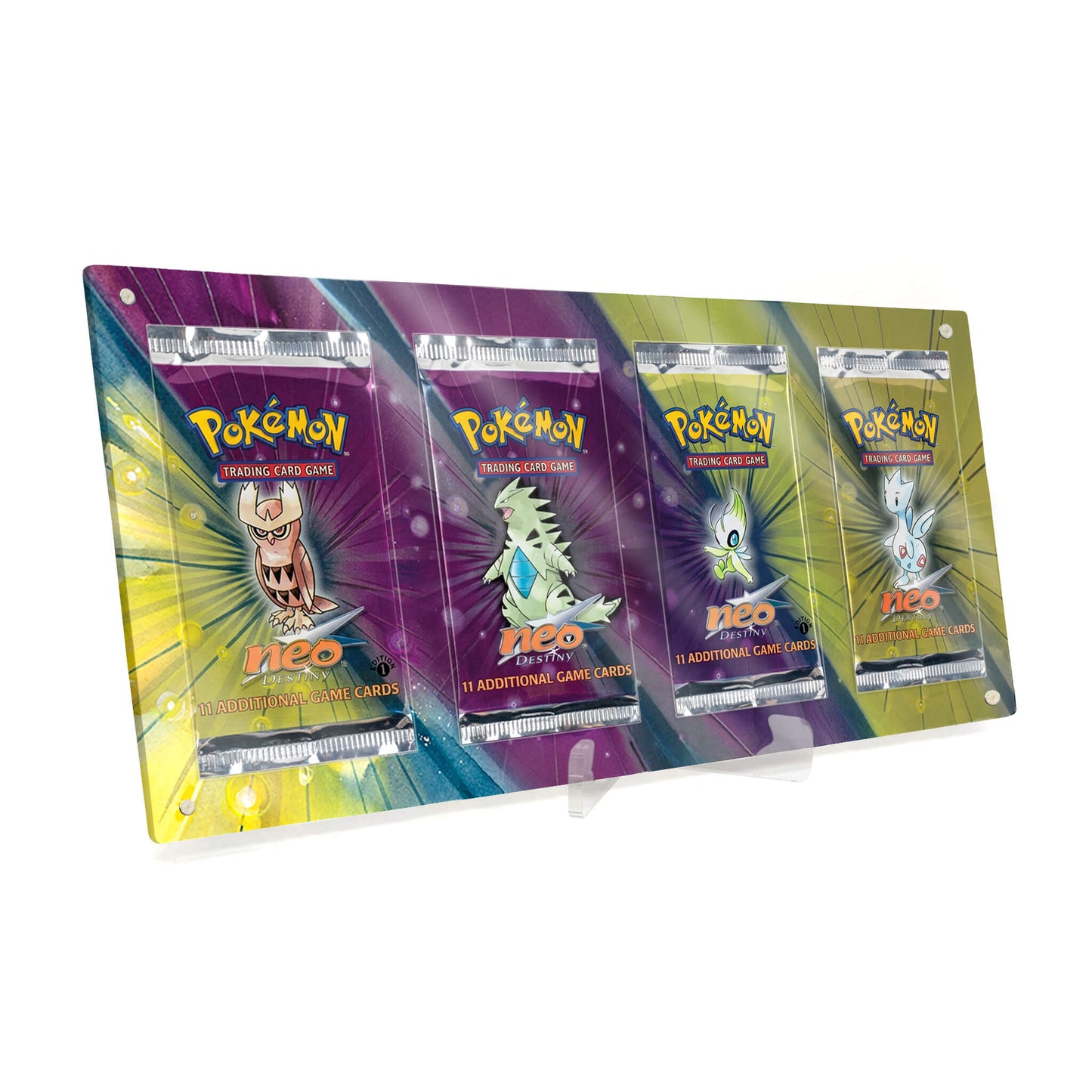 Extended Artwork Display Case Rahmen passend für Pokemon Booster Neo Destiny