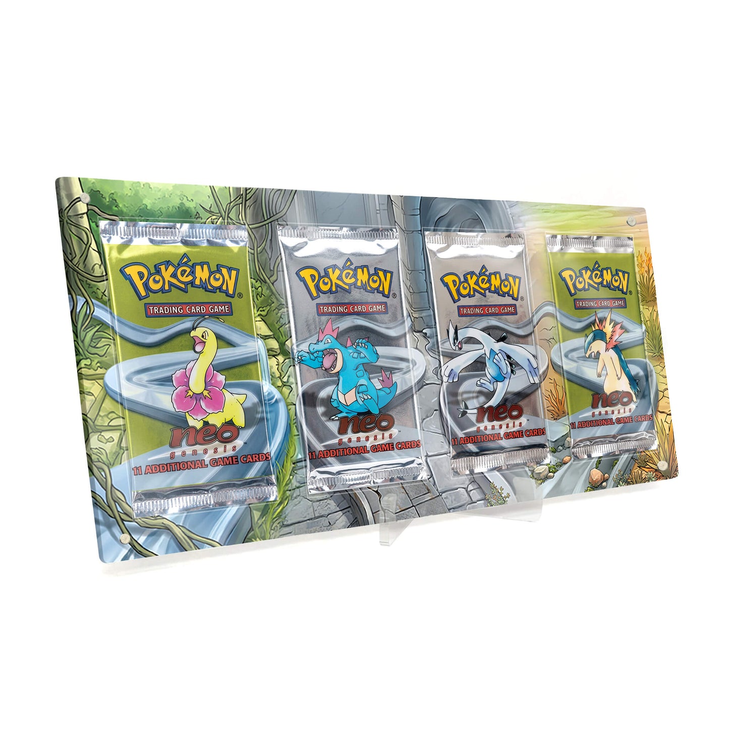 Extended Artwork Display Case Rahmen passend für Pokemon Booster Neo Genesis