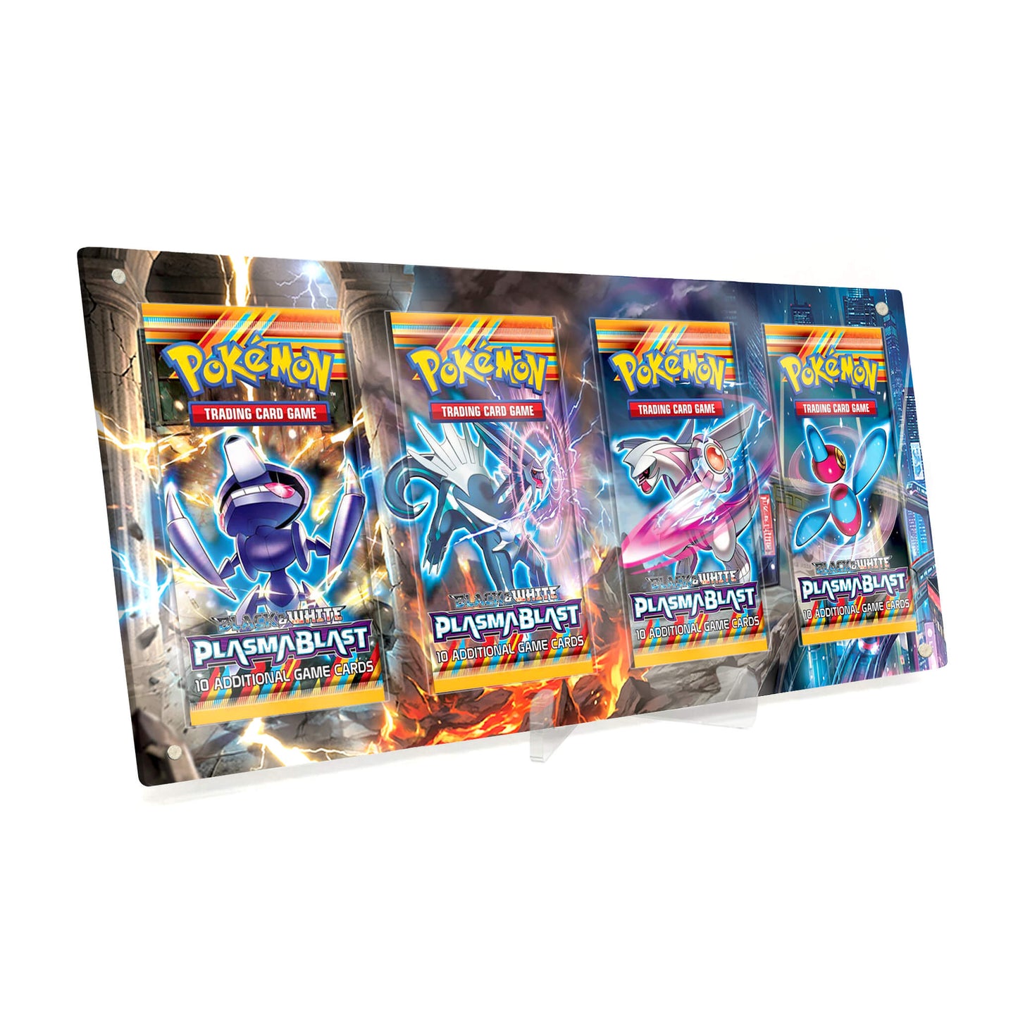 Extended Artwork Display Case Rahmen passend für Pokemon Booster Plasma Blast Plasma Blaster