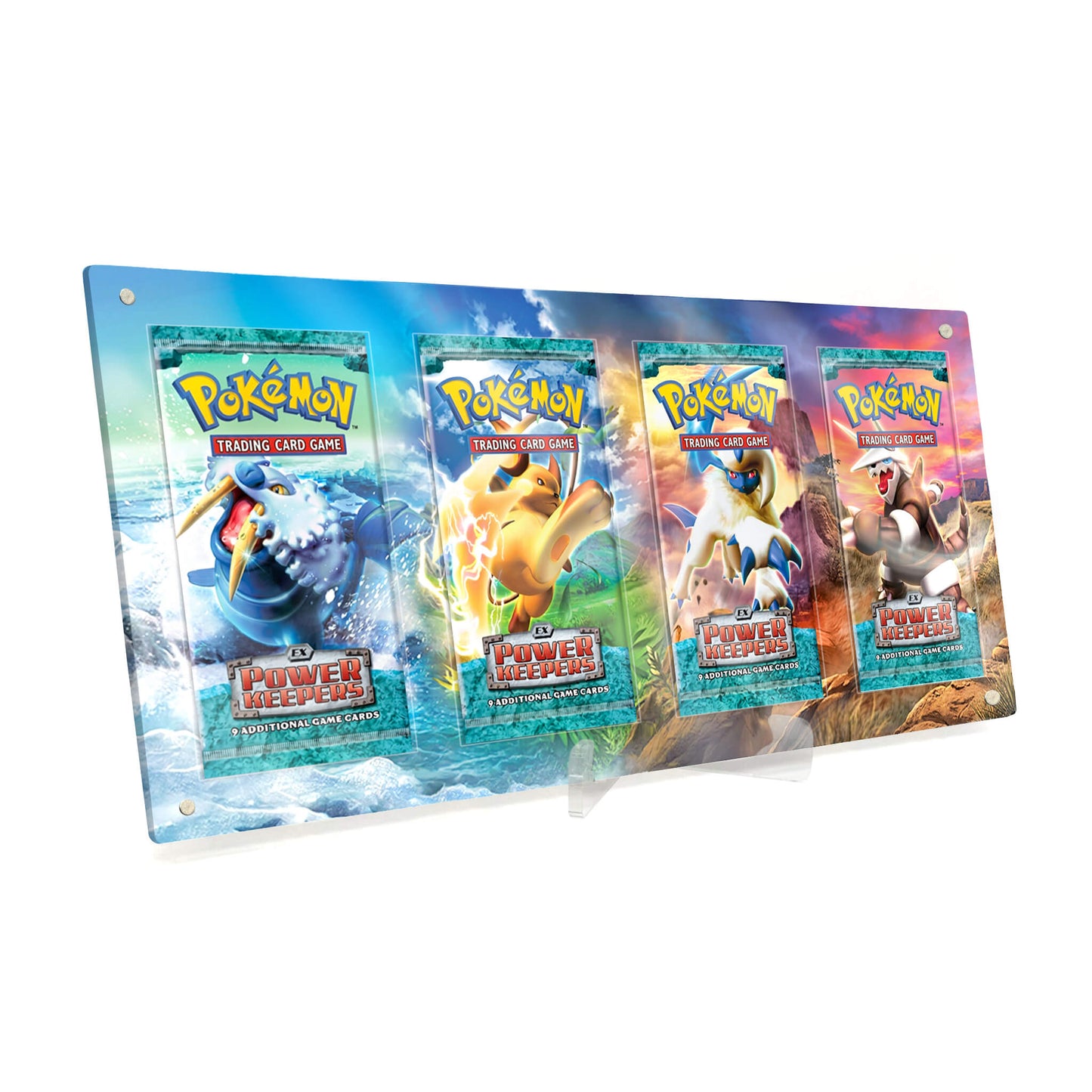 Extended Artwork Display Case Rahmen passend für Pokemon Booster Power Keepers