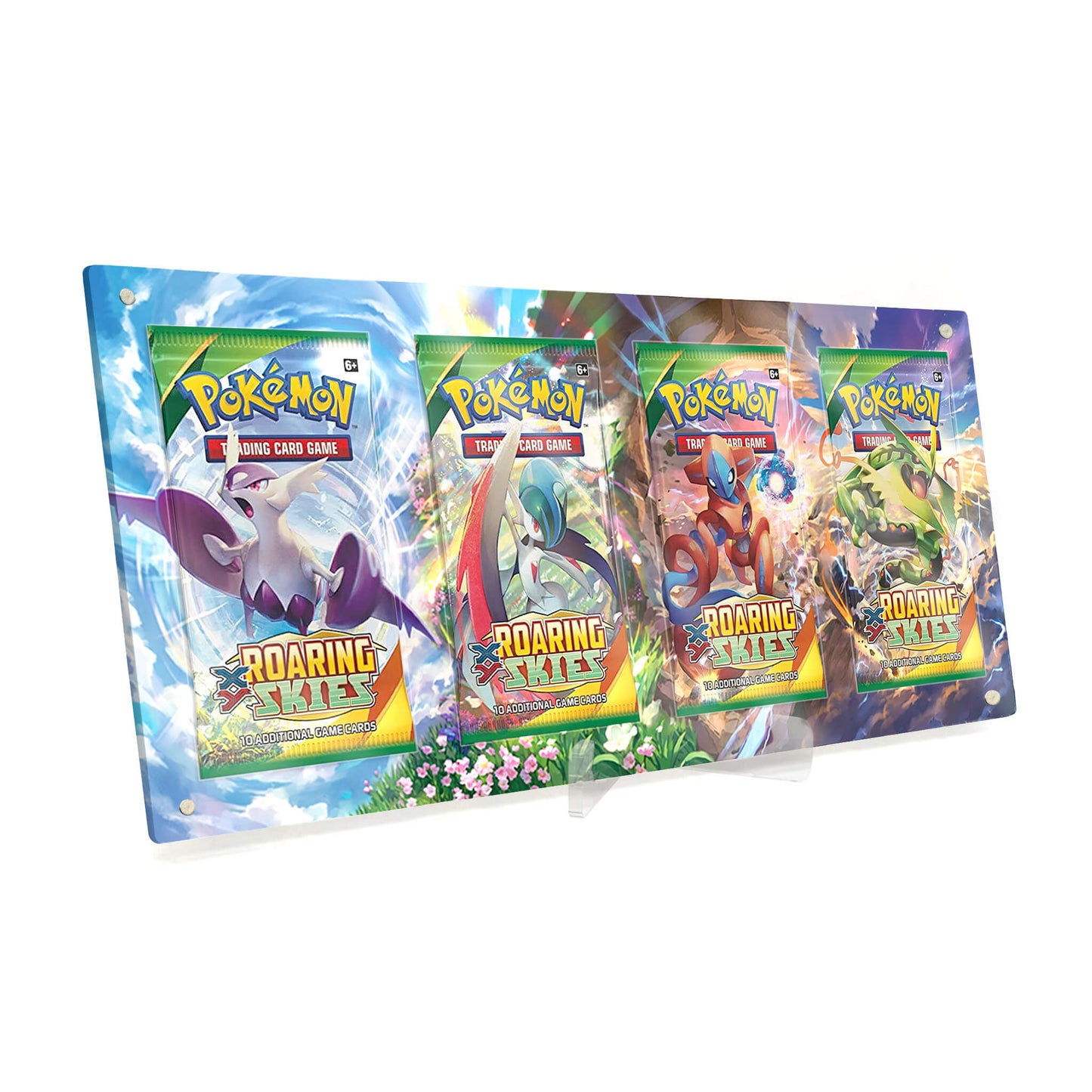 Extended Artwork Display Case Rahmen passend für Pokemon Booster Roaring Skies Drachenleuchten