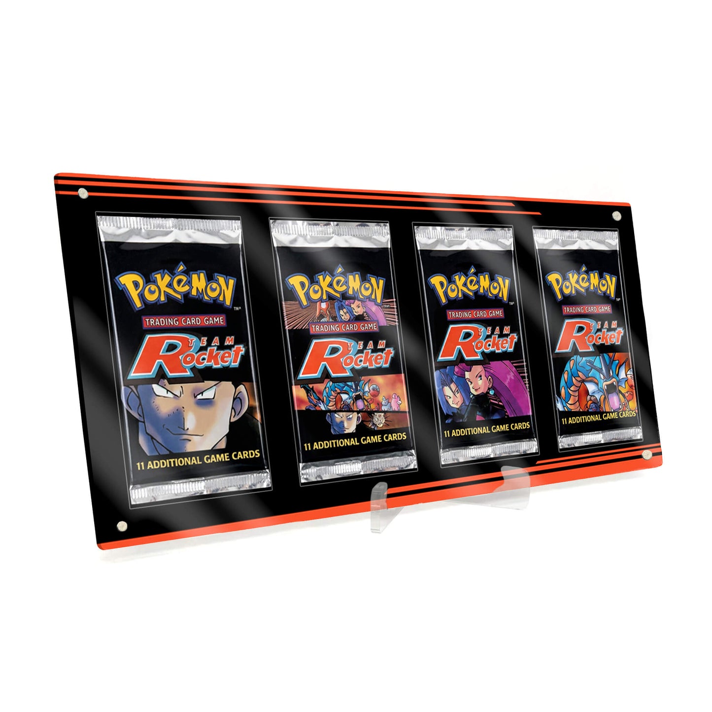 Extended Artwork Display Case Rahmen passend für Pokemon Booster Team Rocket