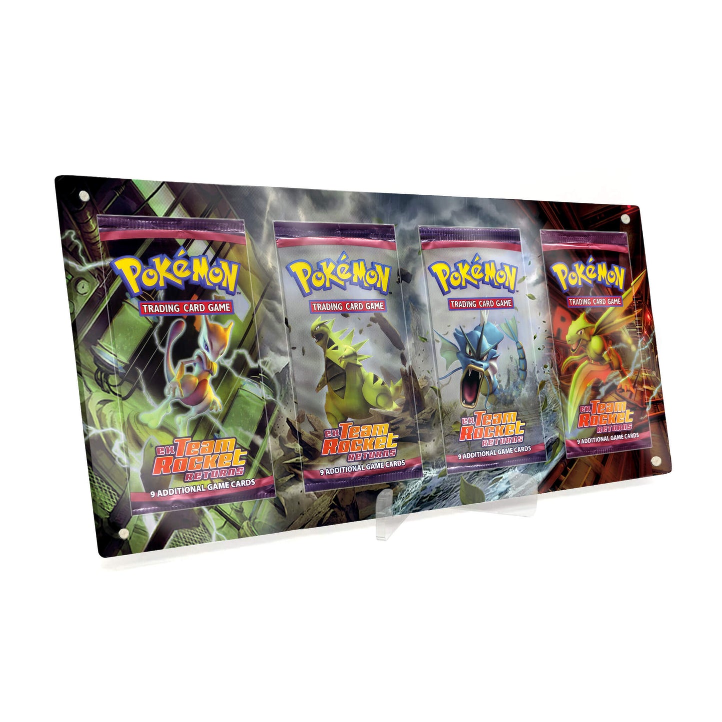 Extended Artwork Display Case Rahmen passend für Pokemon Booster Ex Team Rocket Returns