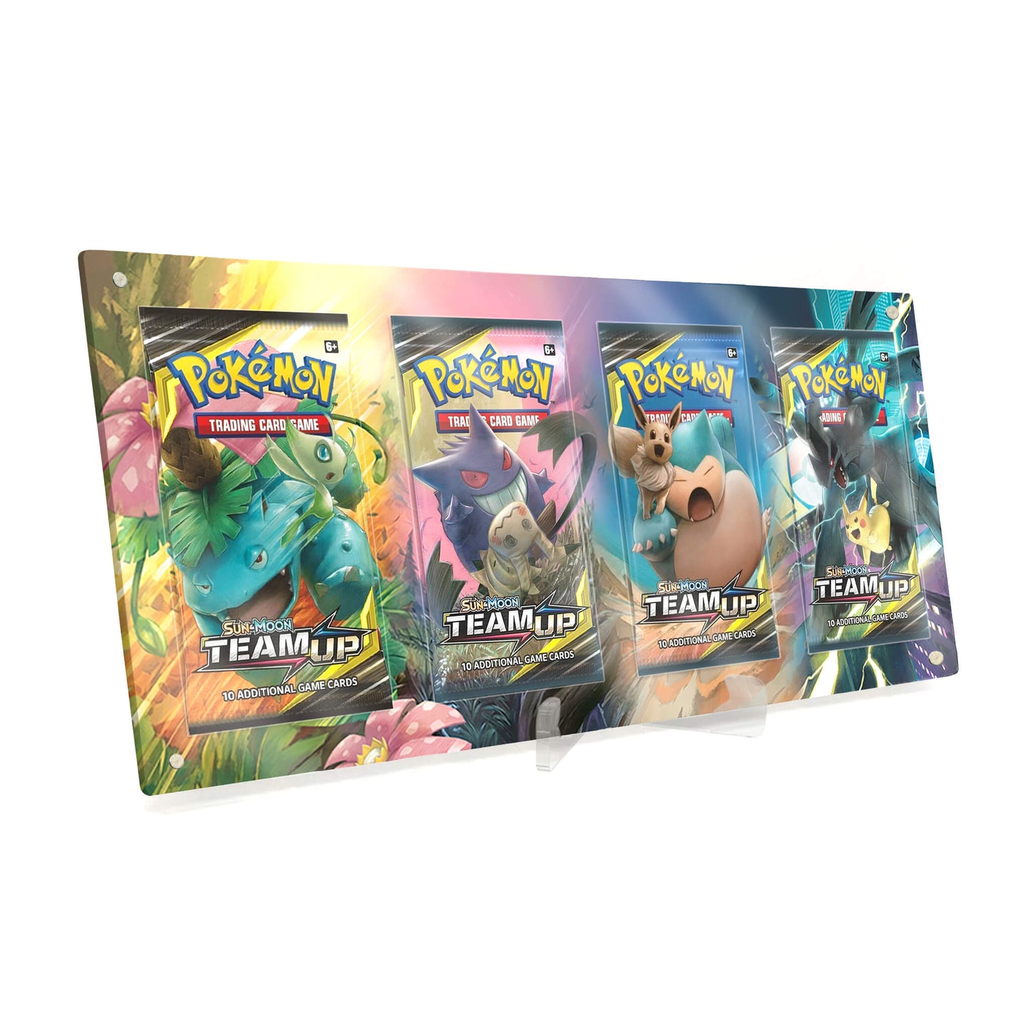 Extended Artwork Display Case Rahmen passend für Pokemon Booster Team Up Teams sind Trumpf