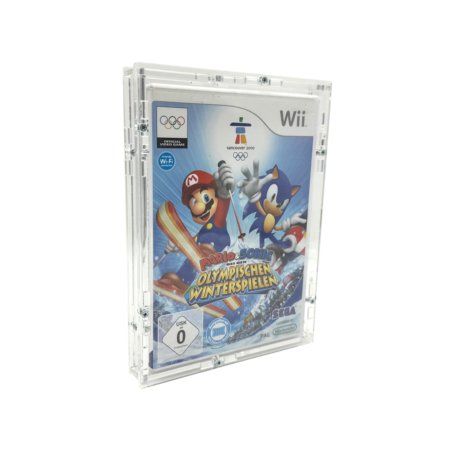 Acryl Case passend für Nintendo Wii Spiel