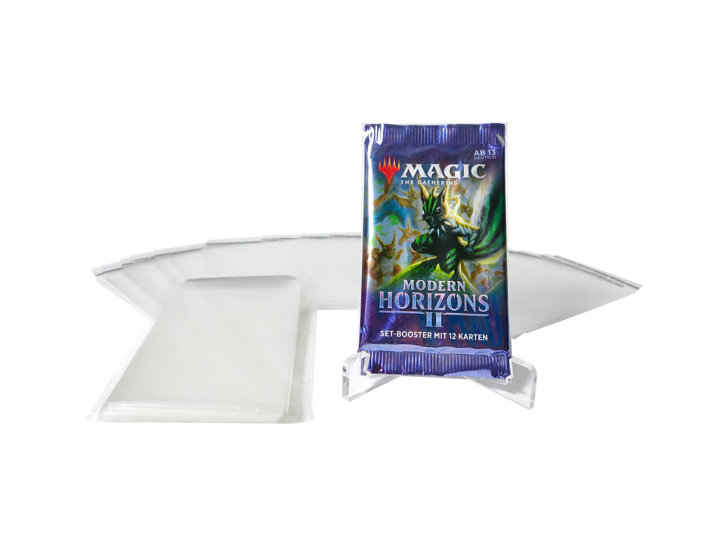 100x sleeves for booster packs Magic the Gathering (MTG)