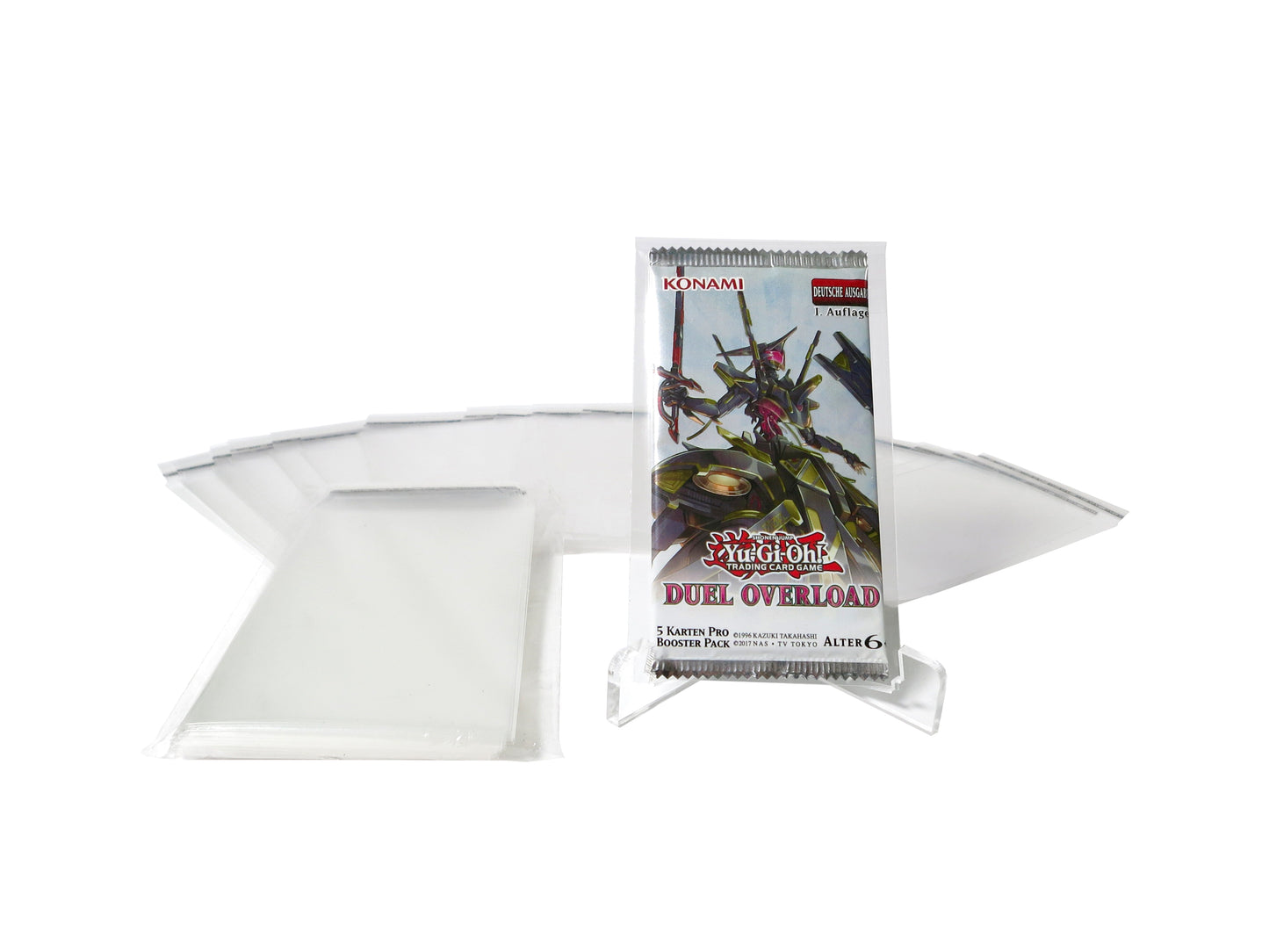 100x Sleeves für Yugioh Booster Packs