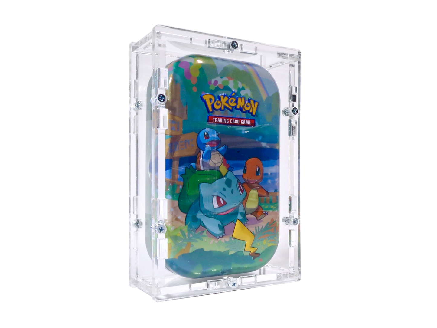 Acrylic case suitable for Pokemon Mini Tin e.g. Prismatic Evolutions