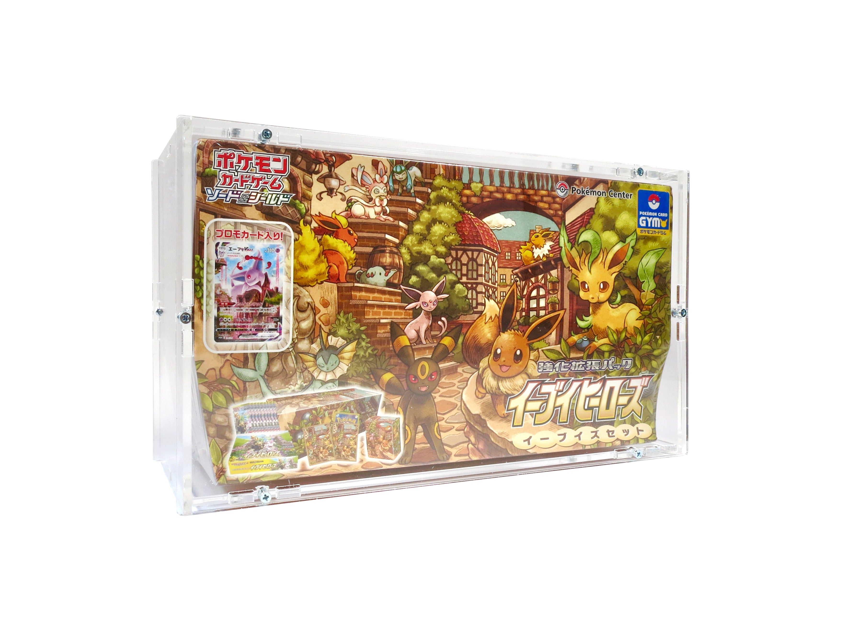eevee heroes booster box case Pokemon Eevee Heroes Japanese Booster Box