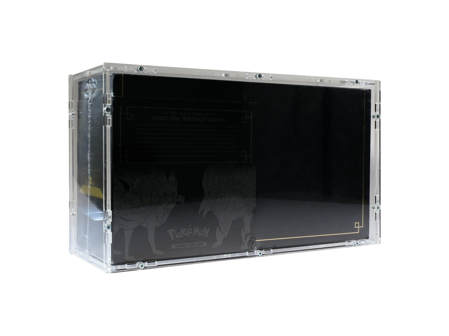 Acrylic Case for Pokemon Ultra Premium Collection Zacian & Zamazenta