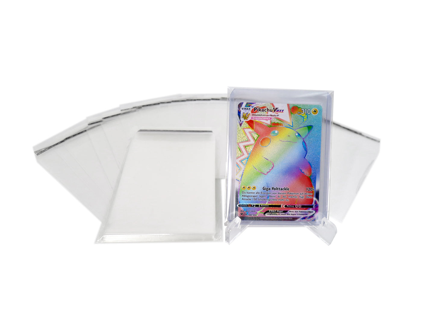 100x Sleeves for Toploader e.g. Pokemom