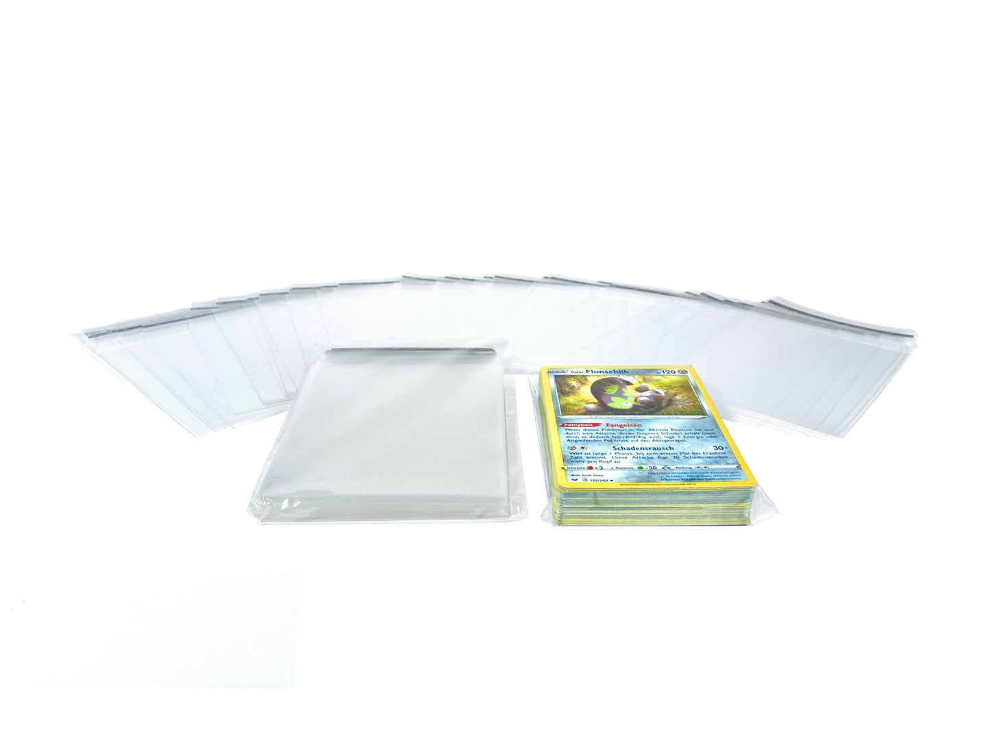 100x Sleeves for Bulk Single Cards e.g. Pokemon